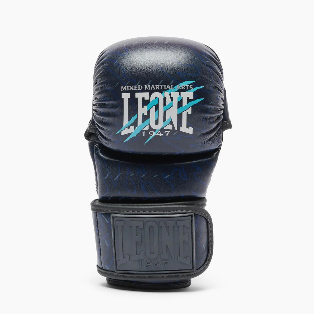 Guantes MMA Leone Primal Instinct Entrenamiento GP116 con pulgar Azul  - Image 2