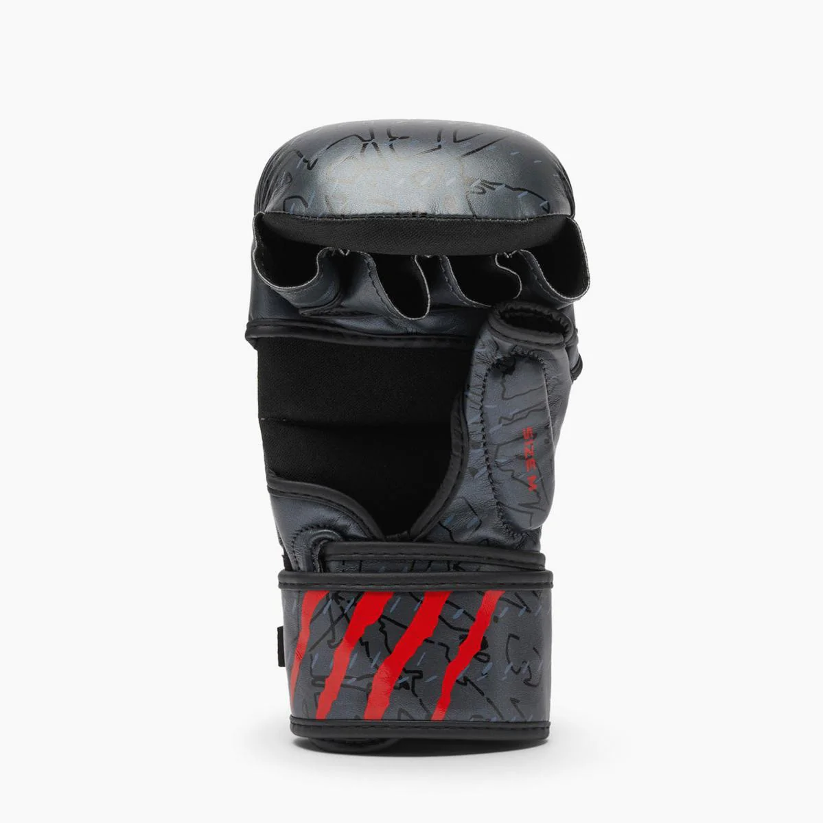 Guantes MMA Leone Primal Instinct Entrenamiento GP116 con pulgar Negro  - Image 2