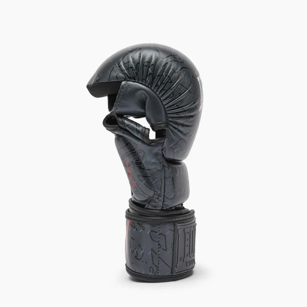 Guantes MMA Leone Primal Instinct Entrenamiento GP116 con pulgar Negro  - Image 3