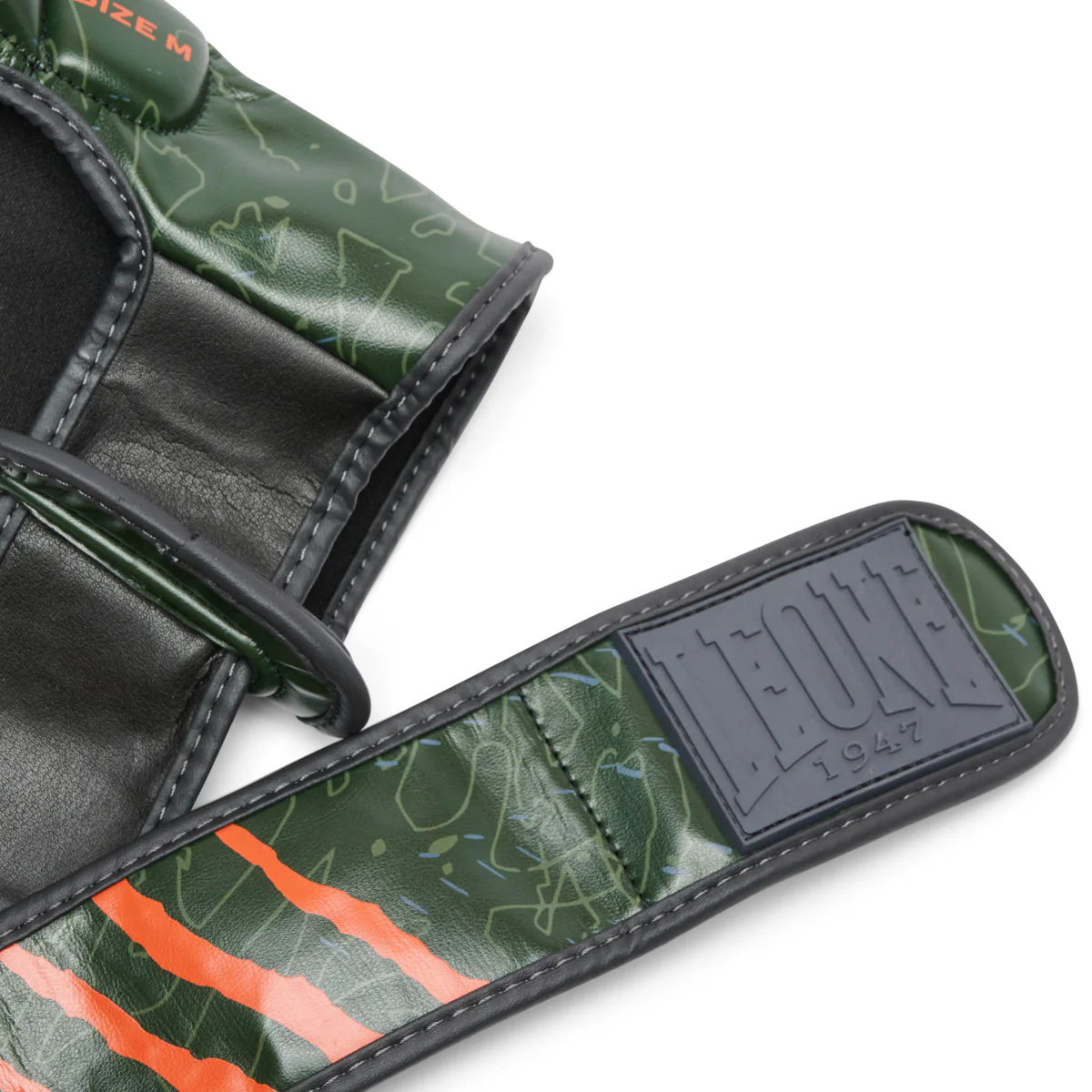 Guantes MMA Leone Primal Instinct Entrenamiento GP116 con pulgar Verde  - Image 6