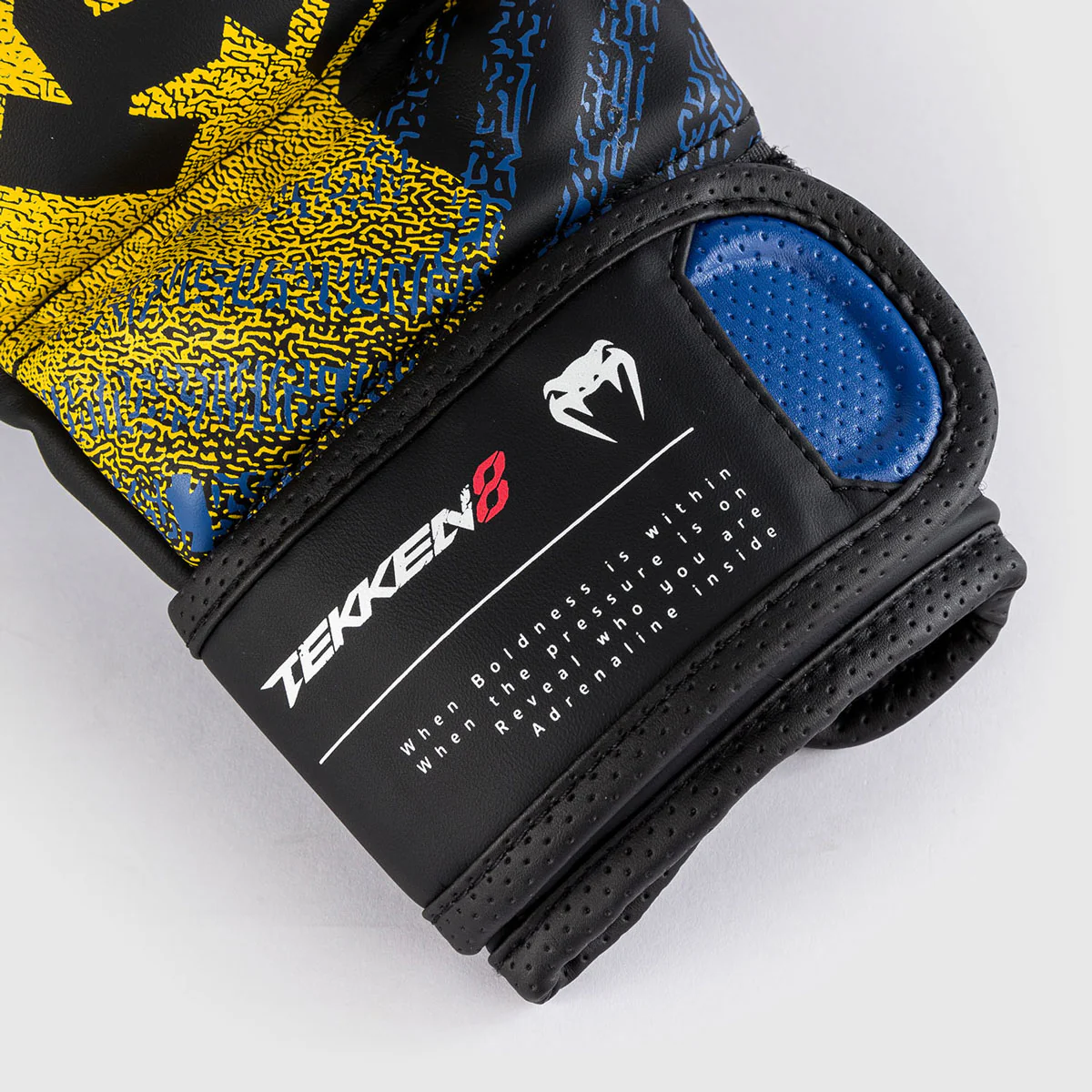 Guantes MMA Tekken 8 King Negro-amarillo - Image 4