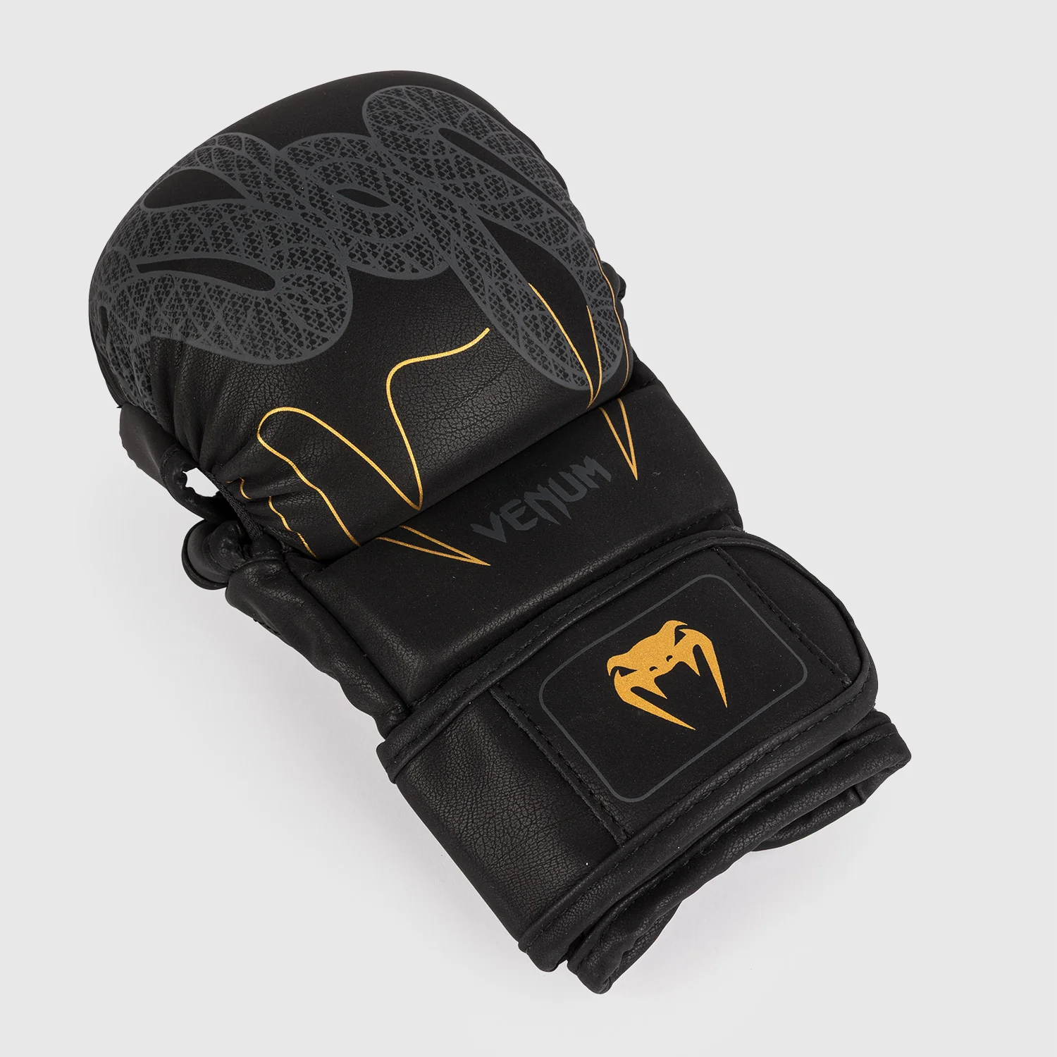 Guantes MMA 7 Oz Venum Serpenti Sparring negro - Image 3