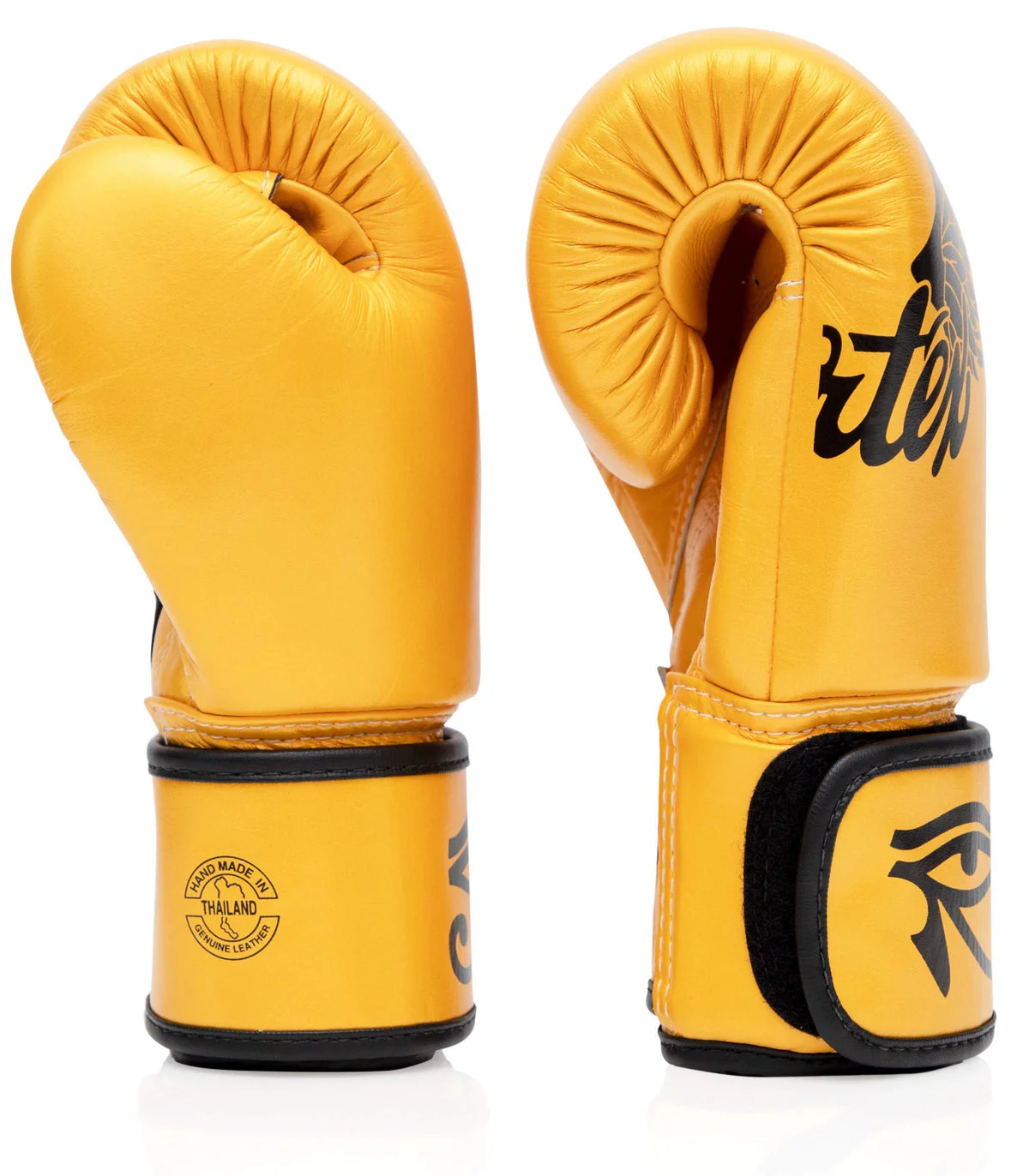 Guantes Muay Thai Fairtex BGV1 Halcón Dorado  - Image 3