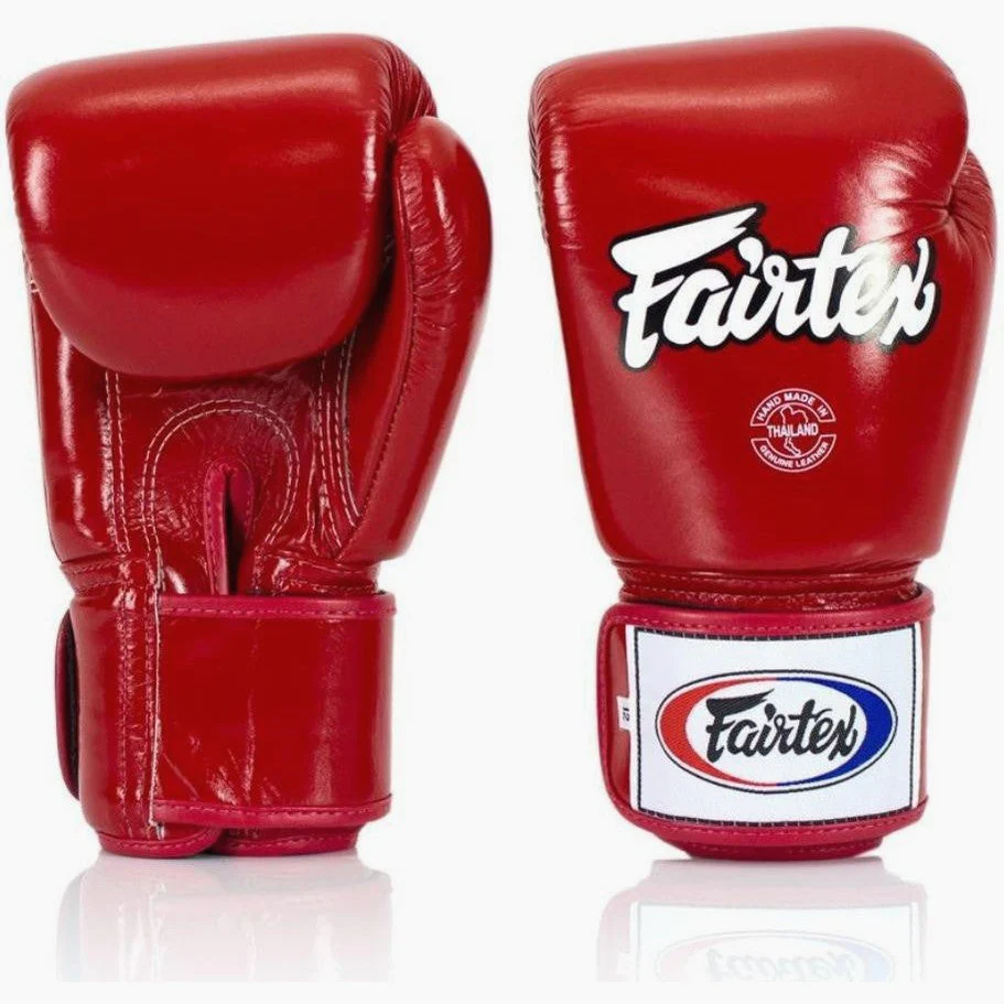 Guantes Muay Thai Fairtex BGV1 Rojo  - Image 2
