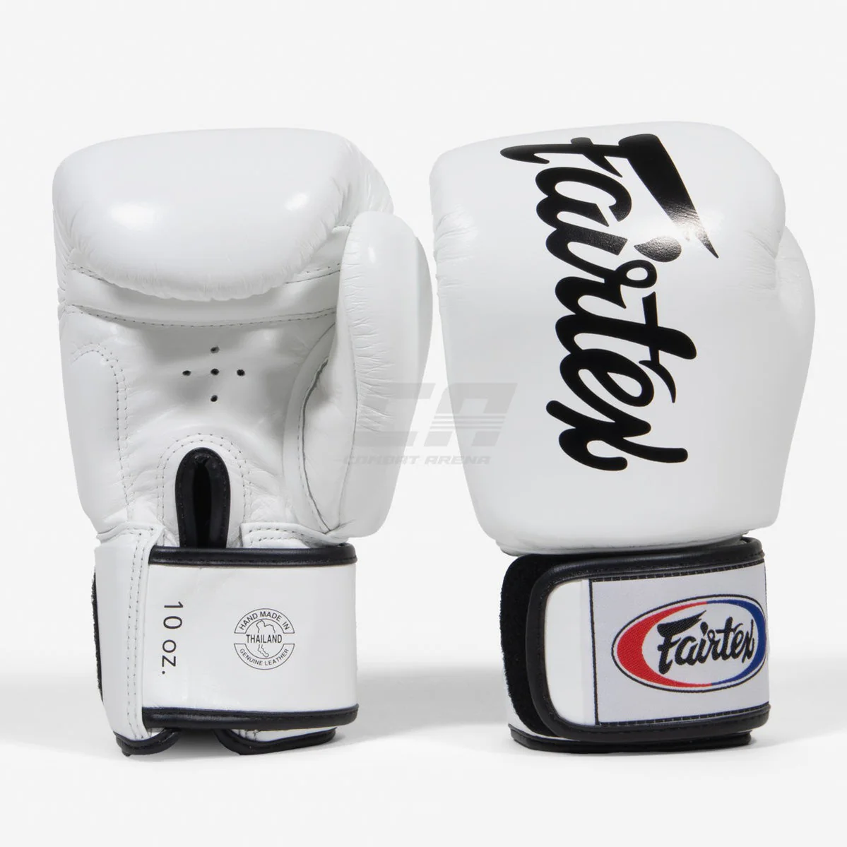 Guantes Muay Thai Fairtex BGV19 Deluxe Blanco  - Image 2