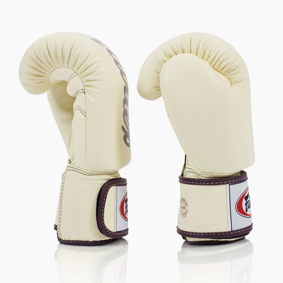 Guantes Muay Thai Fairtex BGV19 Deluxe Caqui  - Image 4
