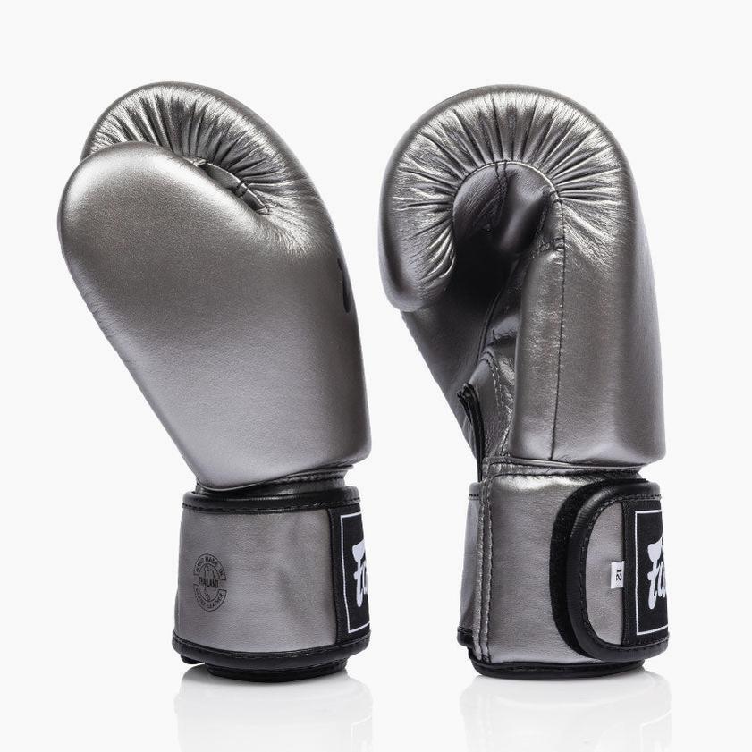 Guantes Muay Thai Fairtex BGV1C-Plus Gun Metallic - Image 4
