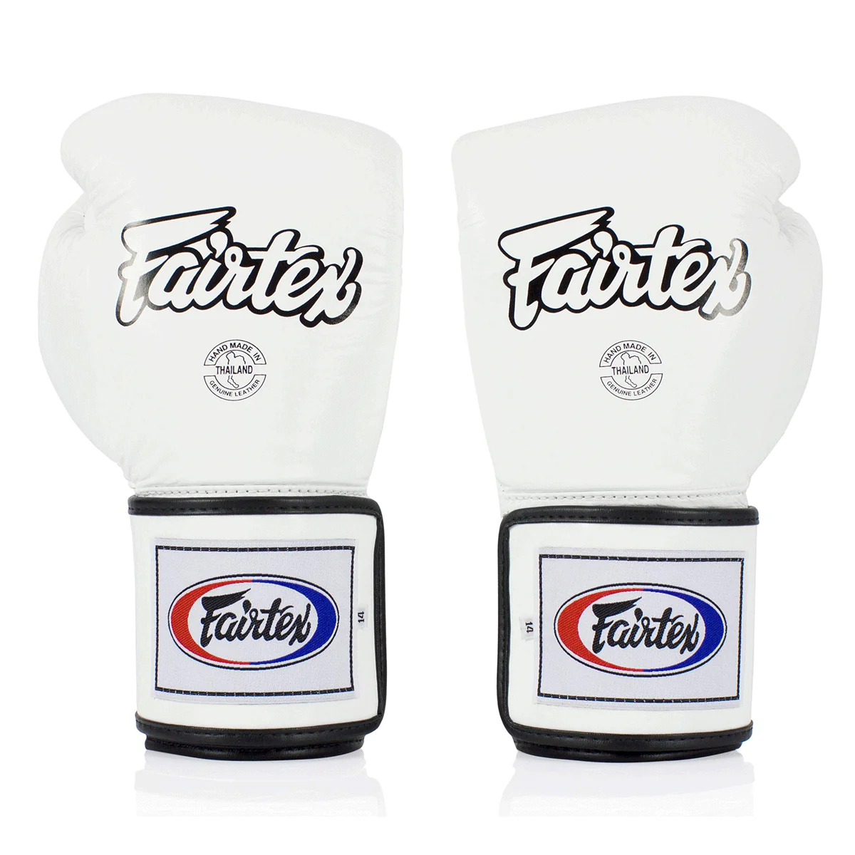 Guantes Muay Thai Fairtex BGV5 Super Sparring Blanco  - Image 2