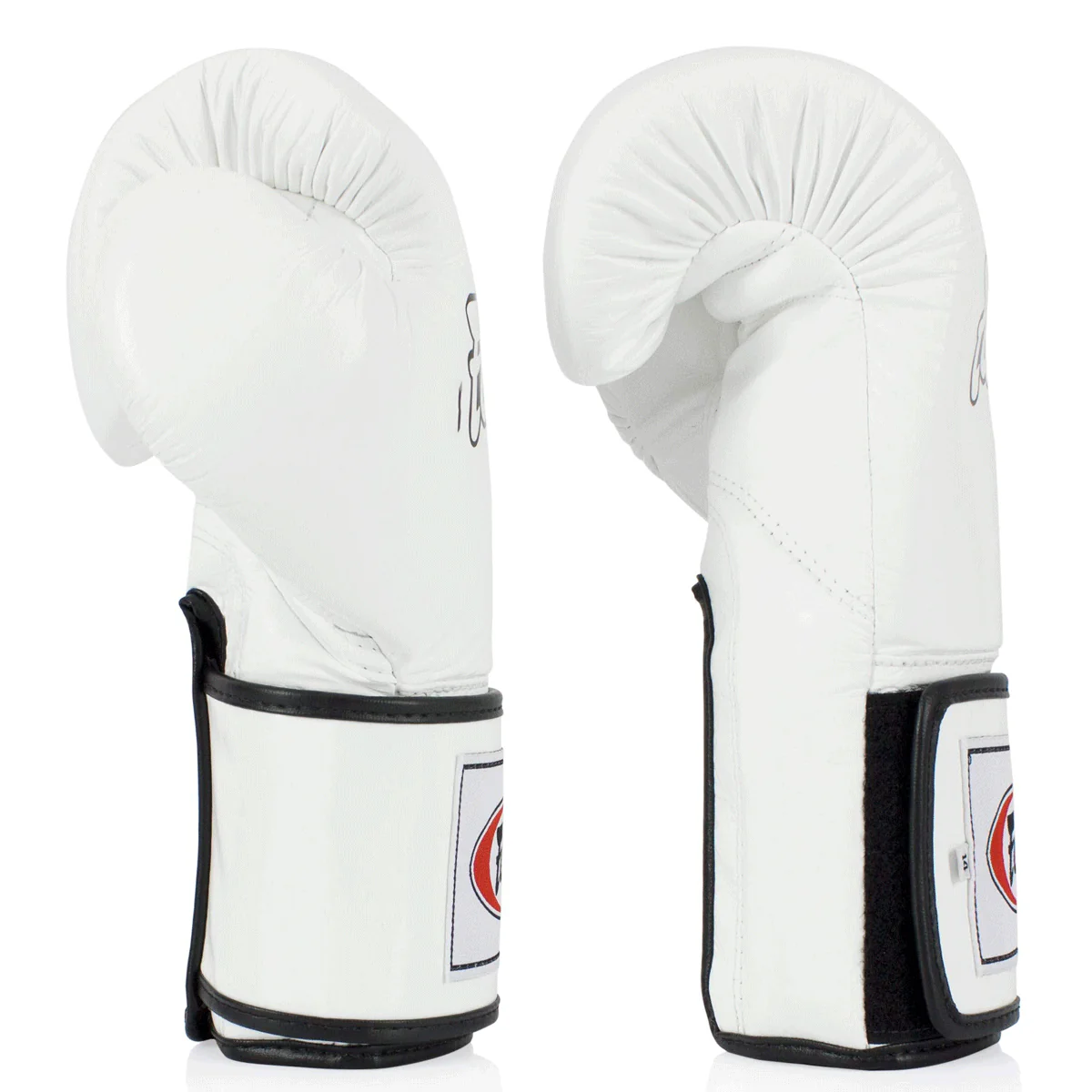 Guantes Muay Thai Fairtex BGV5 Super Sparring Blanco  - Image 3
