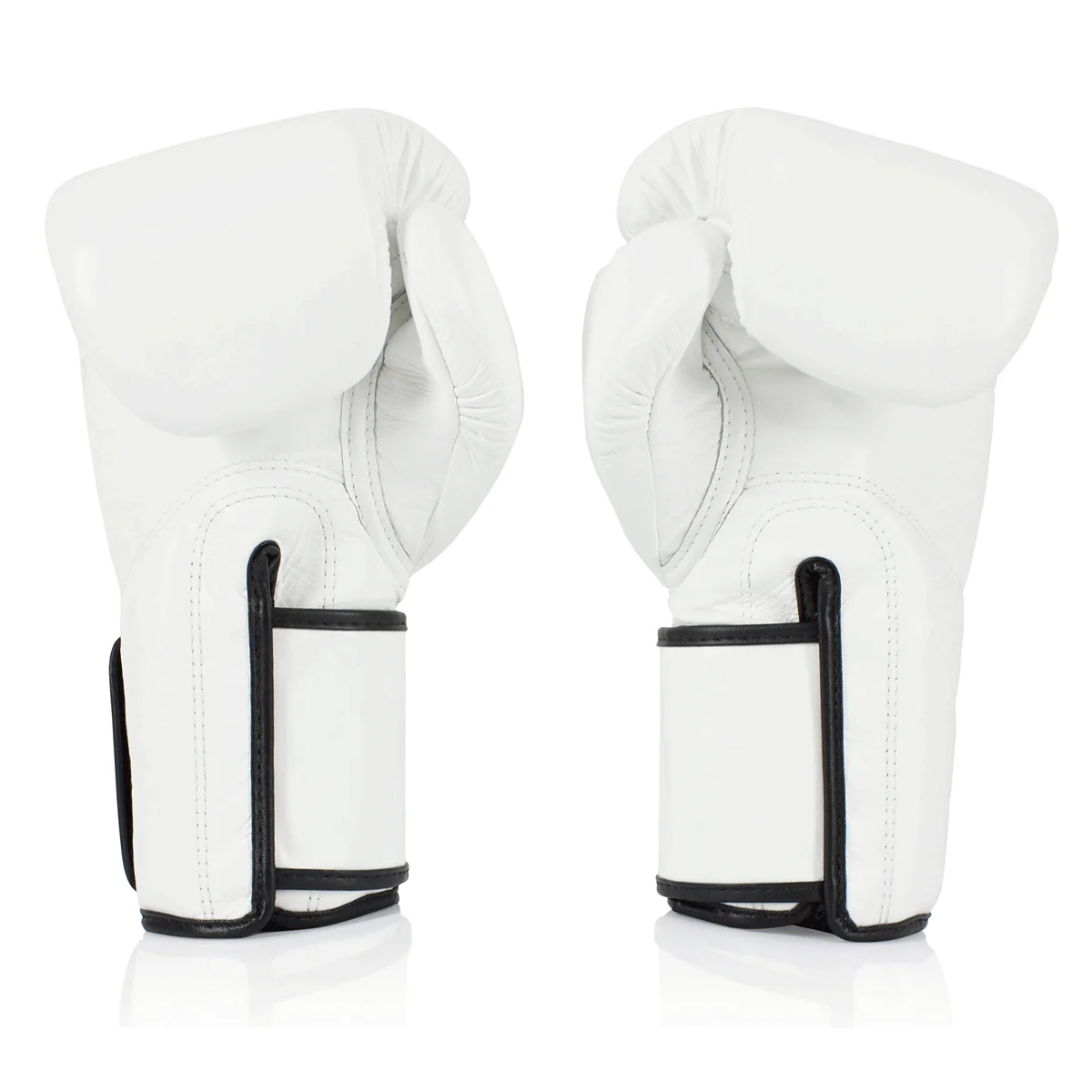 Guantes Muay Thai Fairtex BGV5 Super Sparring Blanco  - Image 4