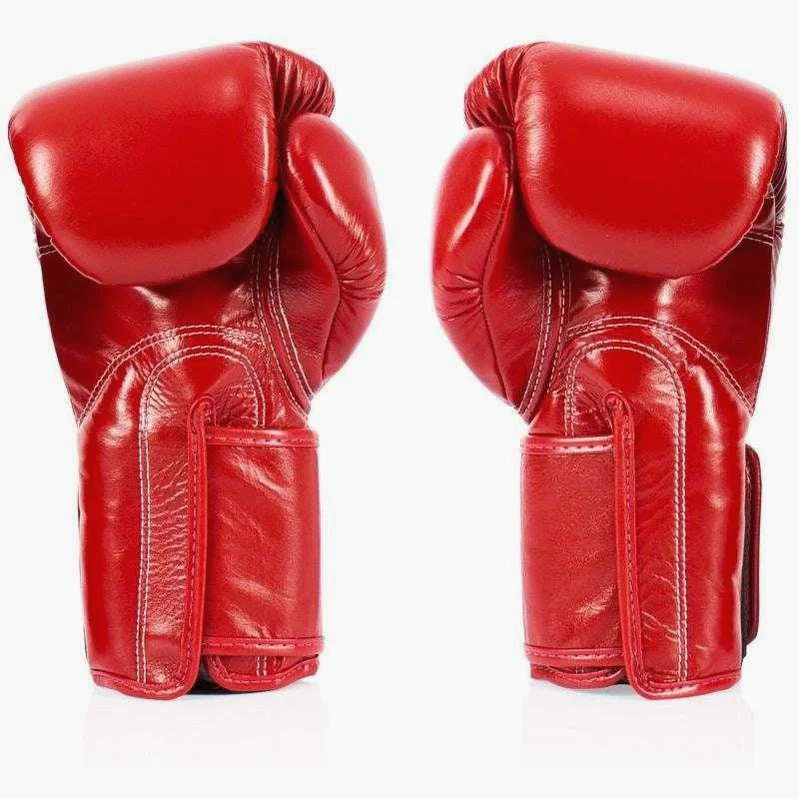Guantes Muay Thai Fairtex BGV5 Super Sparring Rojo  - Image 4