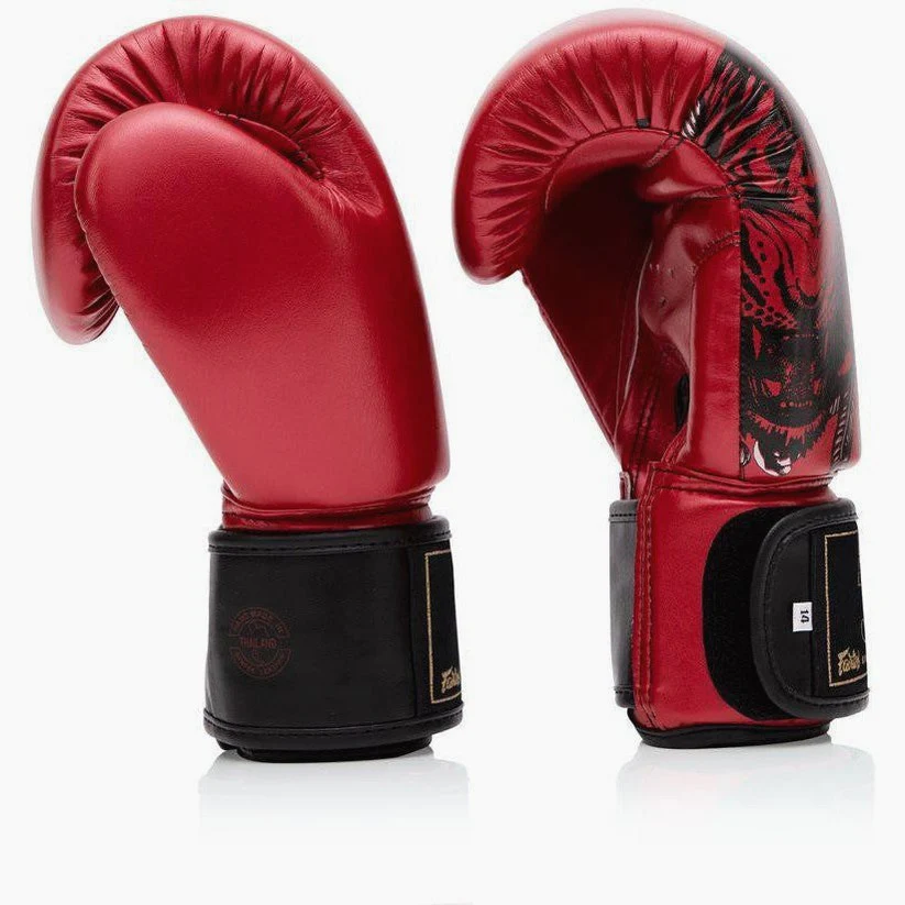 Guantes Muay Thai Fairtex Golden Jubilee - Image 3