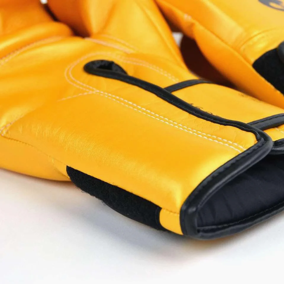 Guantes Muay Thai Fairtex Super Sparring BGV18 Oro  - Image 7