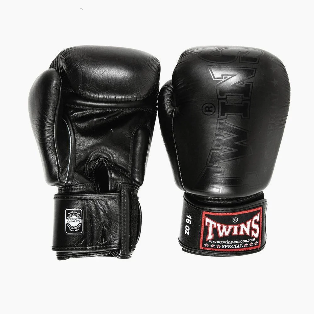Guantes Muay Thai Twins Special BGVL 8 Core Negro 