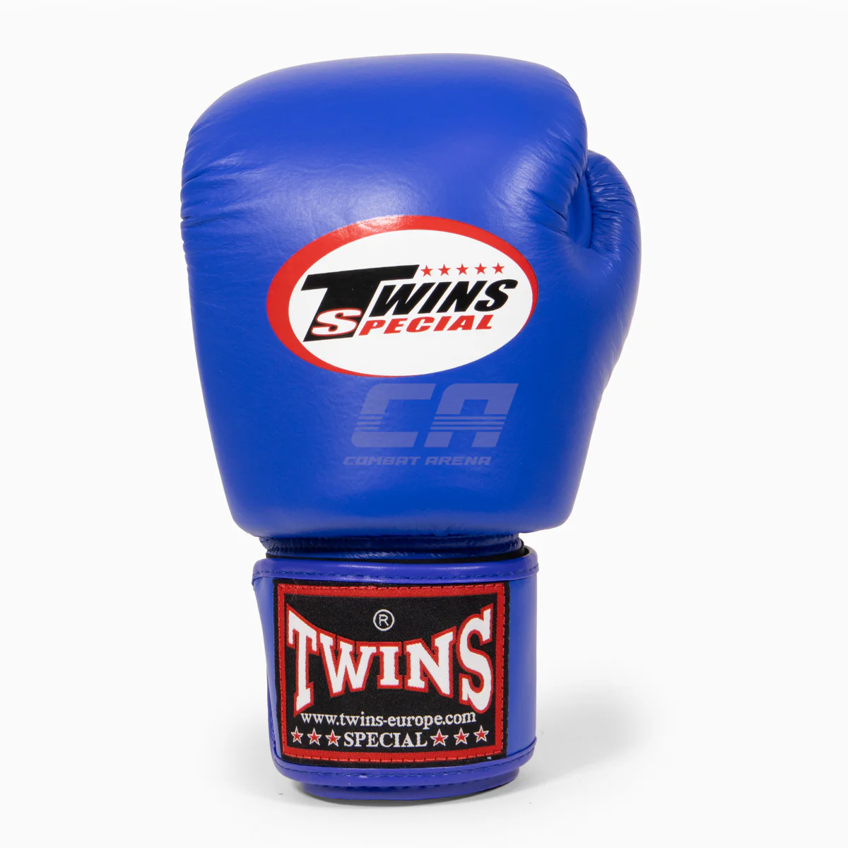 Guantes Muay Thai Twins Special BGVL3 Azul Real  - Image 2