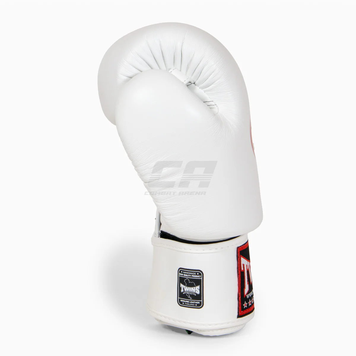 Guantes Muay Thai Twins Special BGVL3 Blanco - Image 3