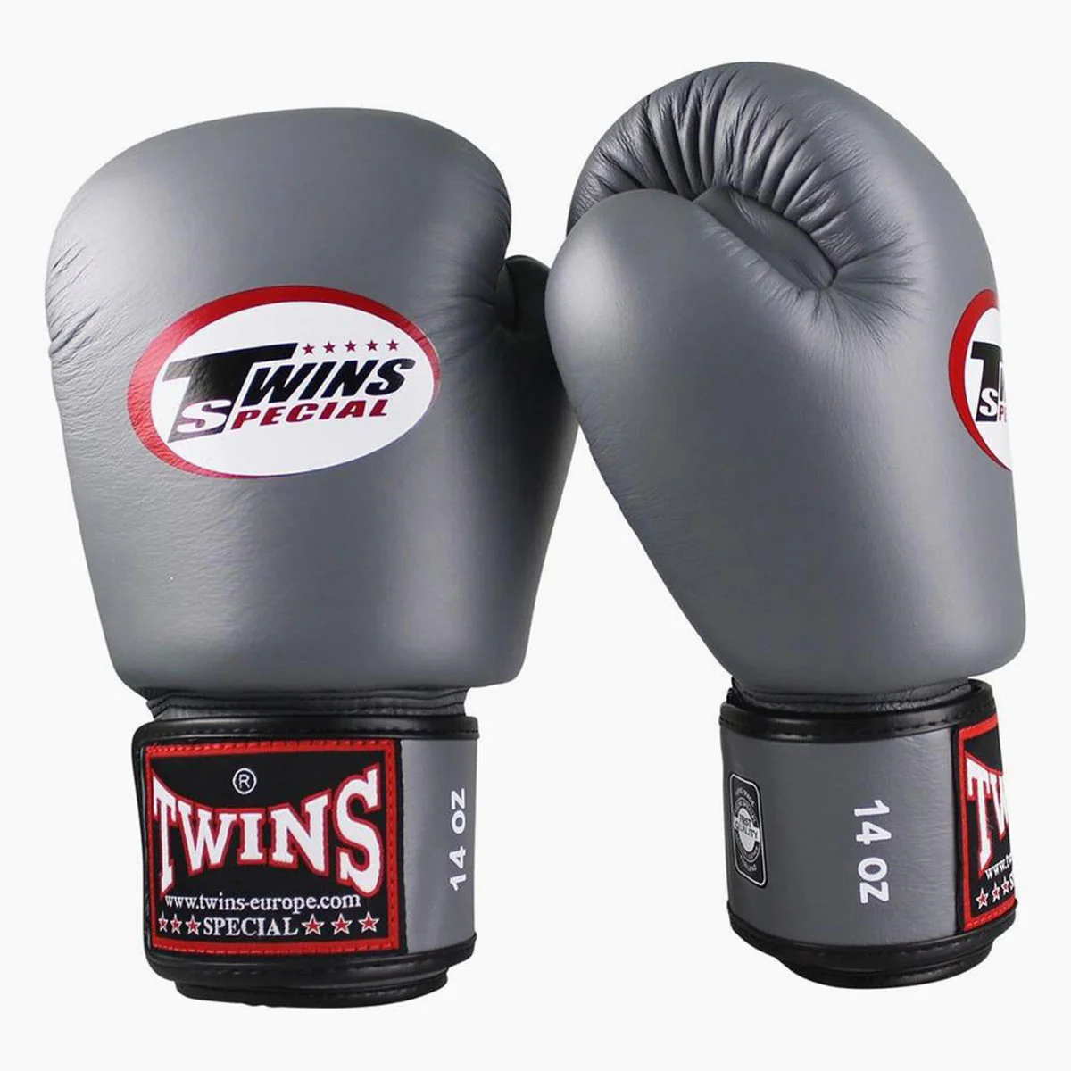 Guantes Muay Thai Twins Special BGVL3 Gris 