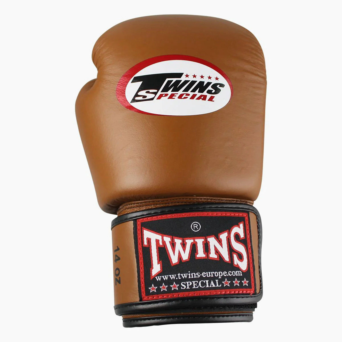 Guantes Muay Thai Twins Special BGVL3 Retro Marrón - Image 3