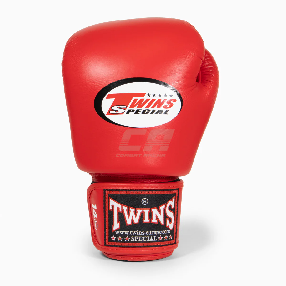 Guantes Muay Thai Twins Special BGVL3 Rojo  - Image 3