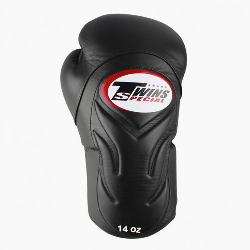 Guantes Muay Thai Twins Special BGVL6 negro-negro  - Image 3