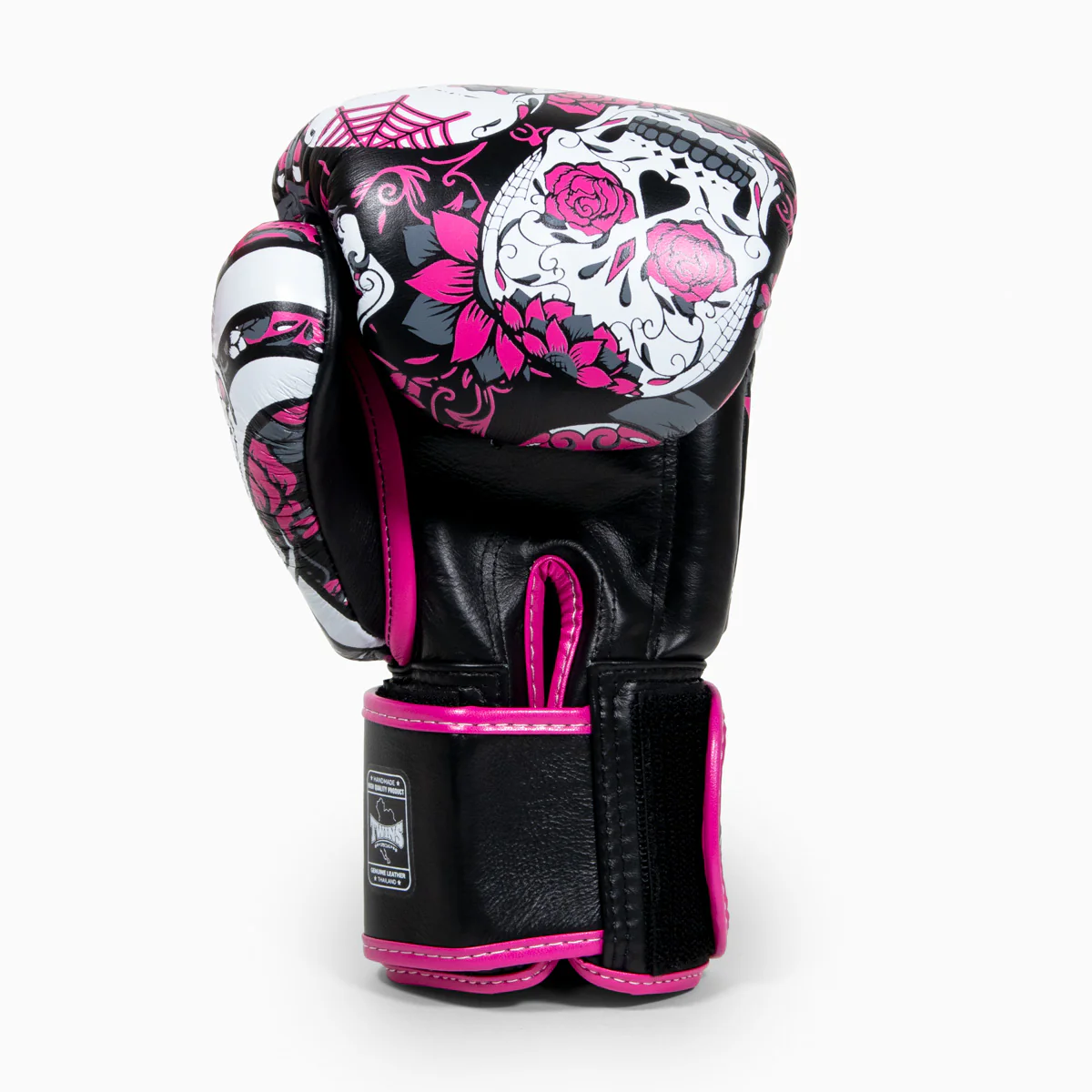 Guantes Muay Thai Twins Special FBGVL 3 Skull Rosa  - Image 4