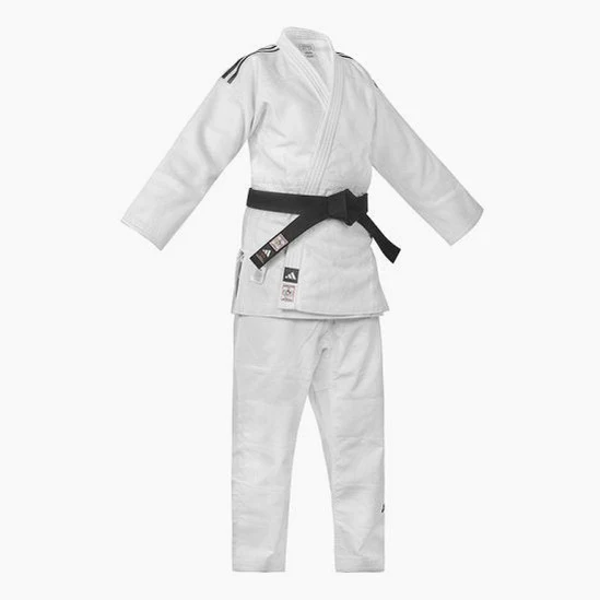 Judogi blanco Adidas J730 Champion III IJF Slimfit - Image 2