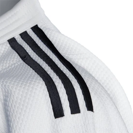 Judogi blanco Adidas J730 Champion III IJF Slimfit - Image 3