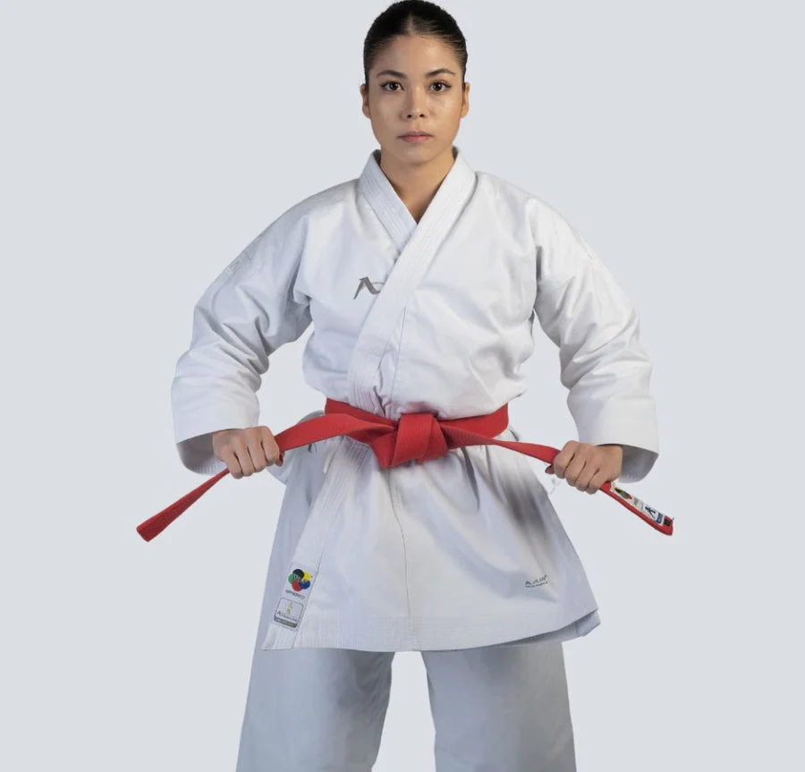 Karategui Arawaza Kata Deluxe Evo WKF bordado blanco  - Image 2