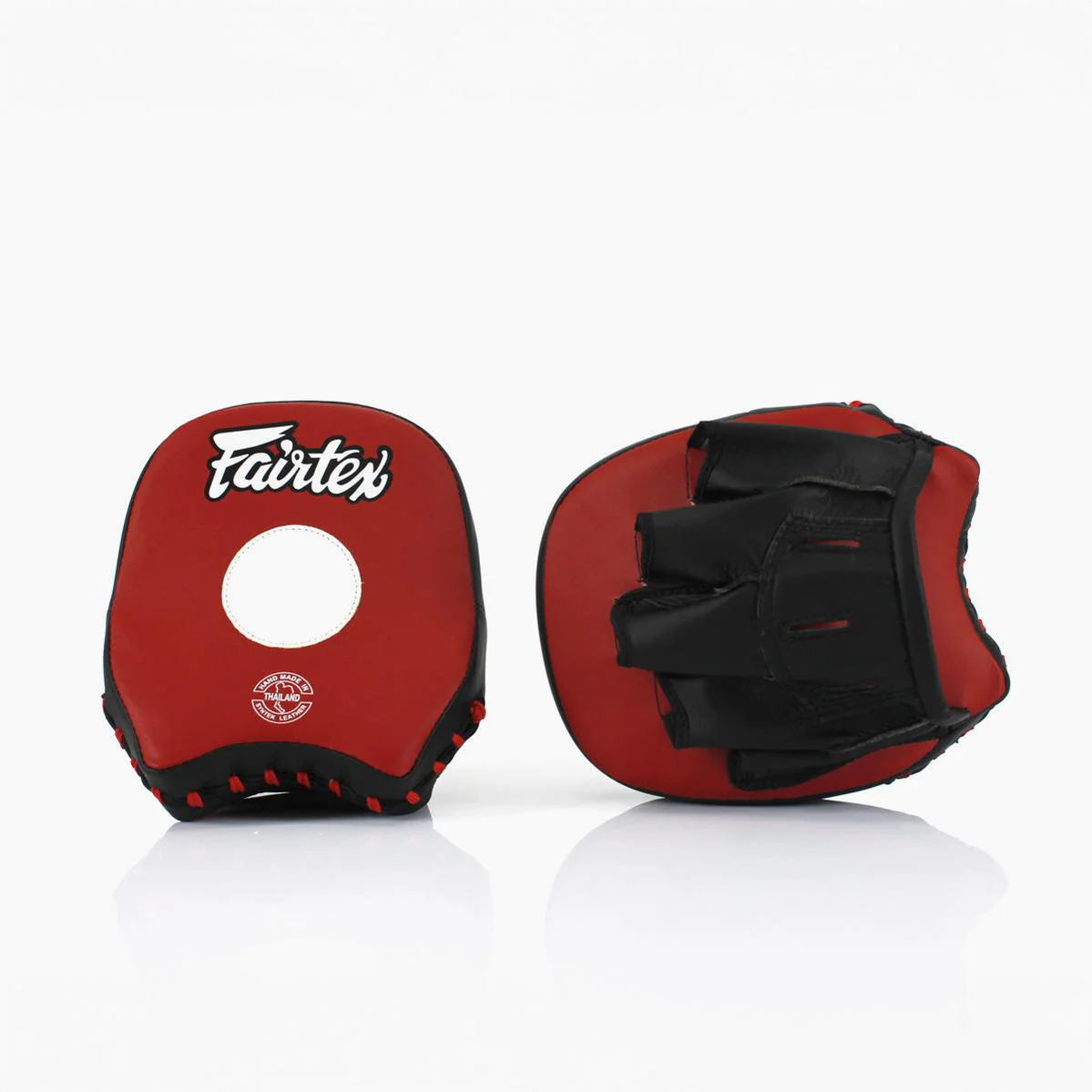 Manoplas de boxeo Fairtex Corto FMV14 Rojo-negro - Image 3