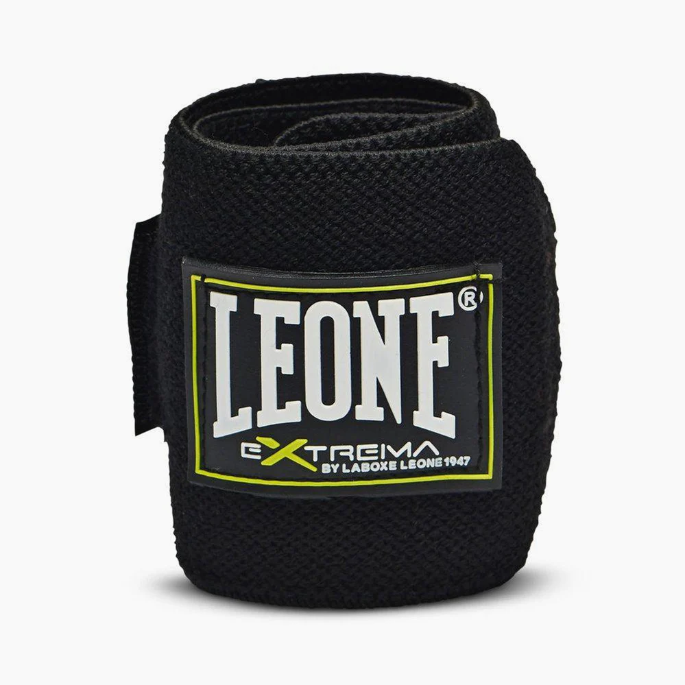 Muñequeras Leone Extrema Negro AB706 - Image 4