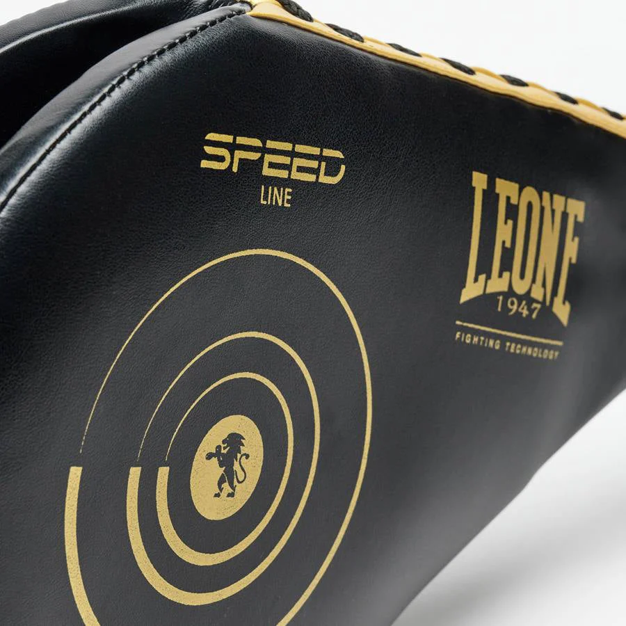 Objetivo raqueta para patadas Leone Speed Line GM550 Negro-oro - Image 4