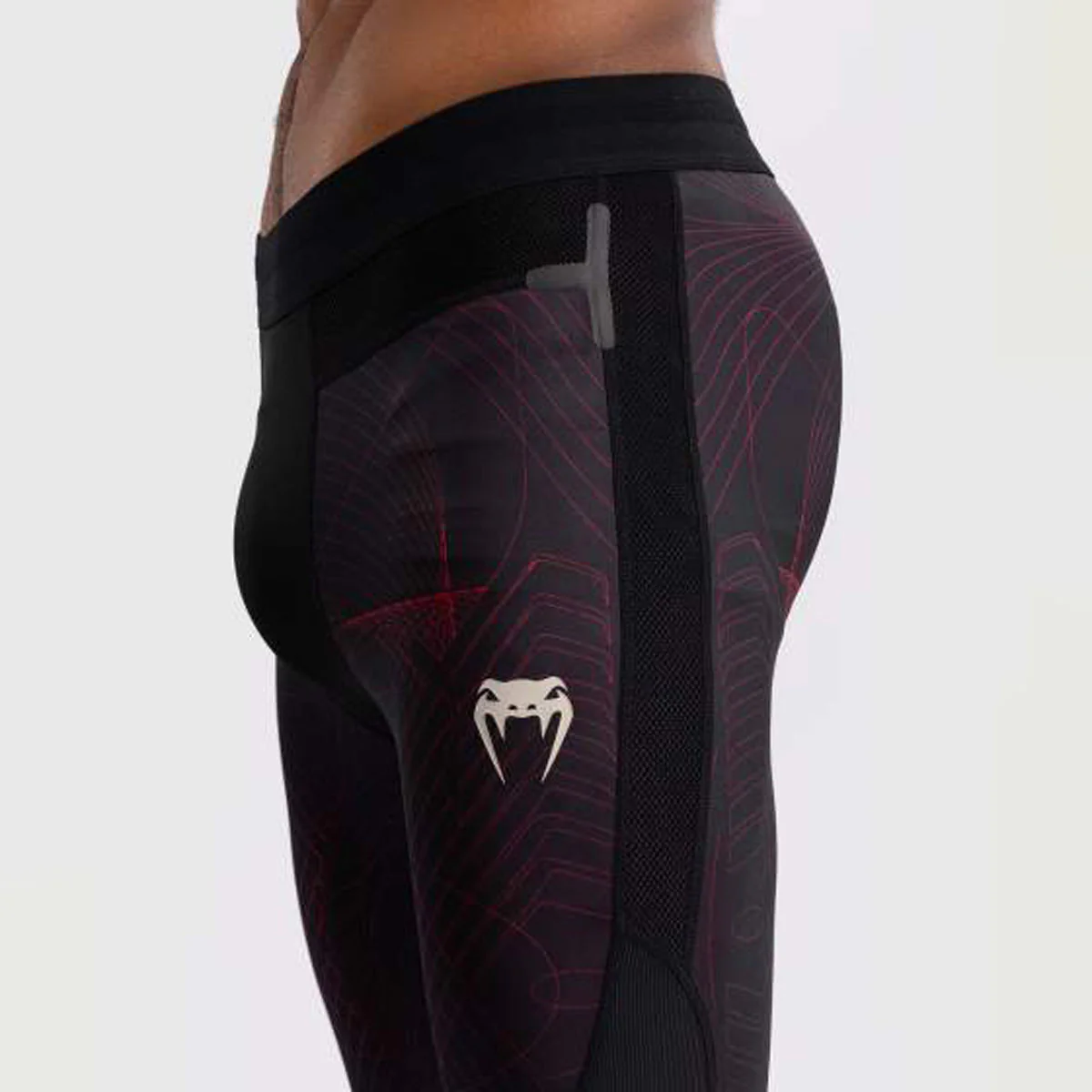 Pantalones a compresión Venum G-Fit Air Negro-rojo  - Image 4
