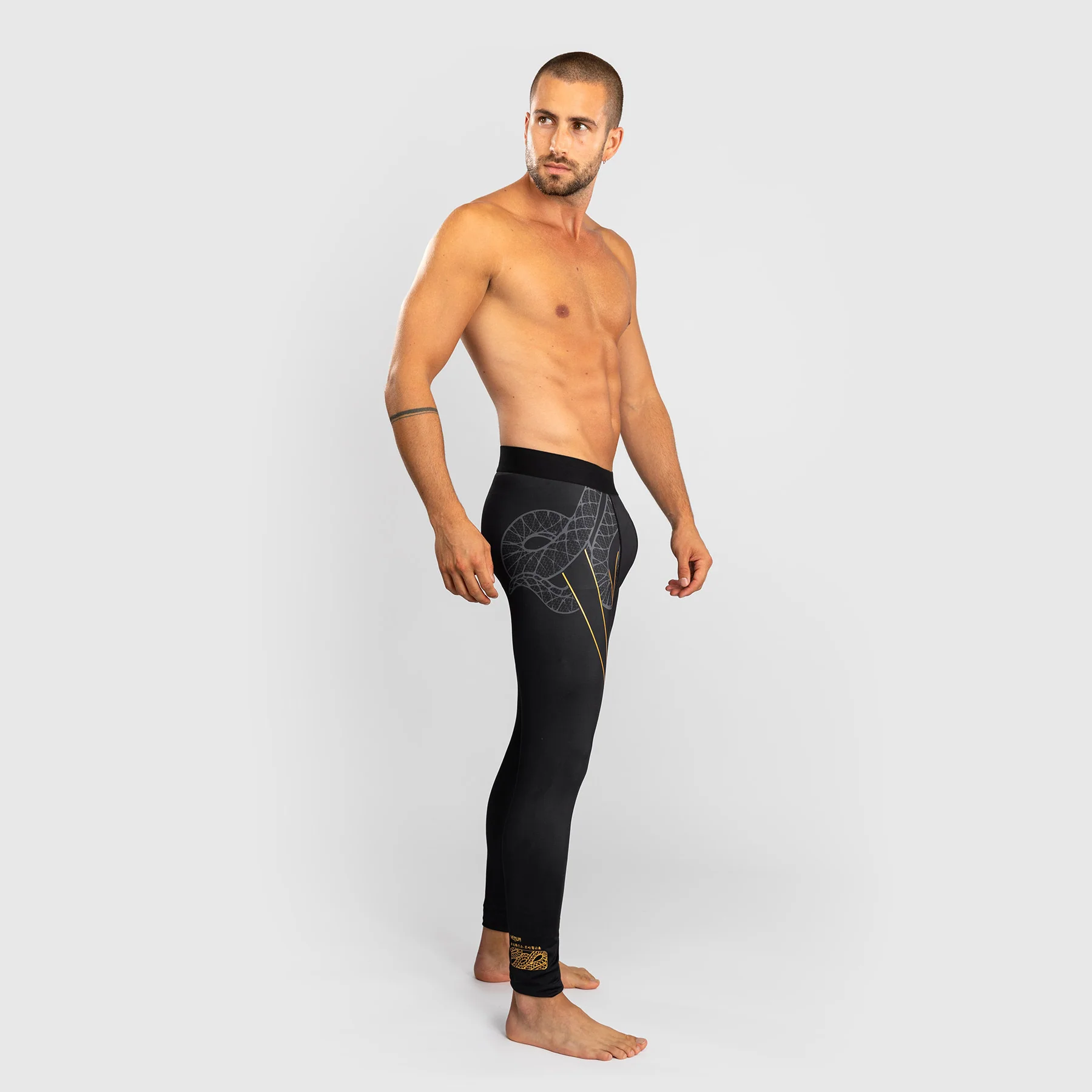 Pantalones a compresión Venum Serpenti Negro  - Image 3
