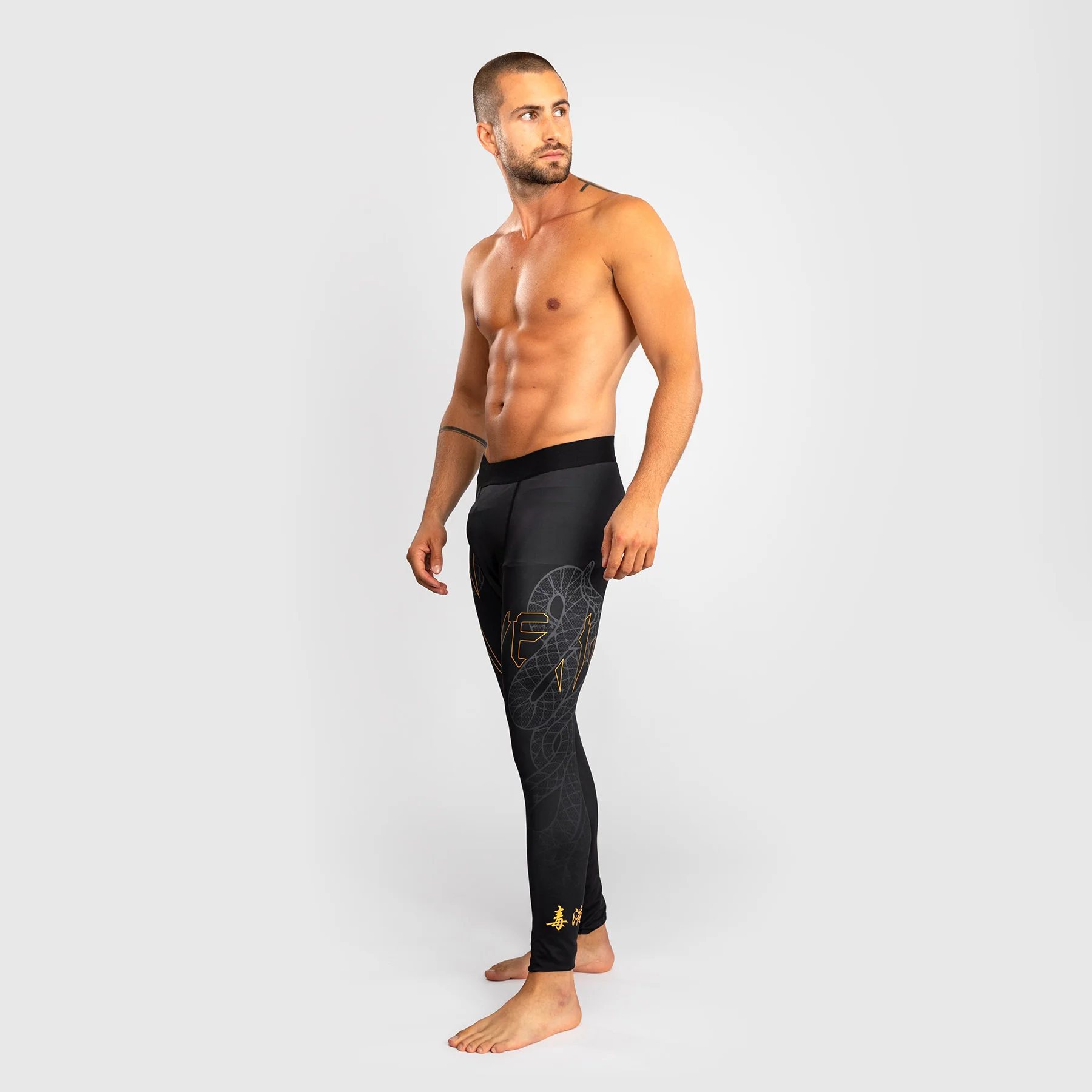 Pantalones a compresión Venum Serpenti Negro  - Image 4