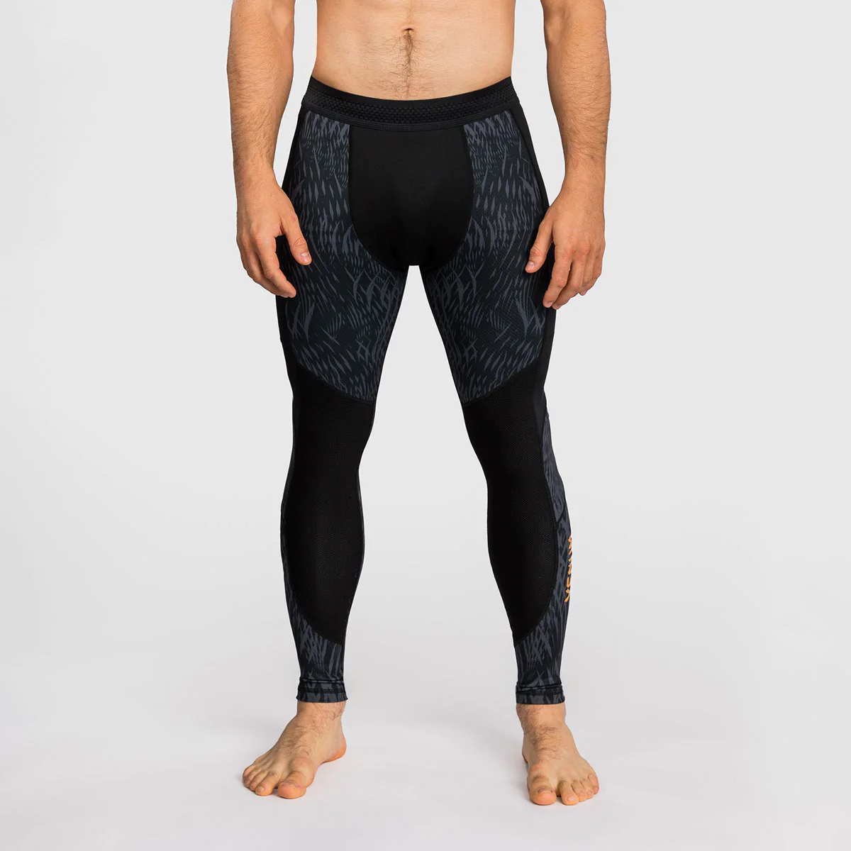 Pantalones de compresión Venum x Chimaev Wild Borz Negro 
