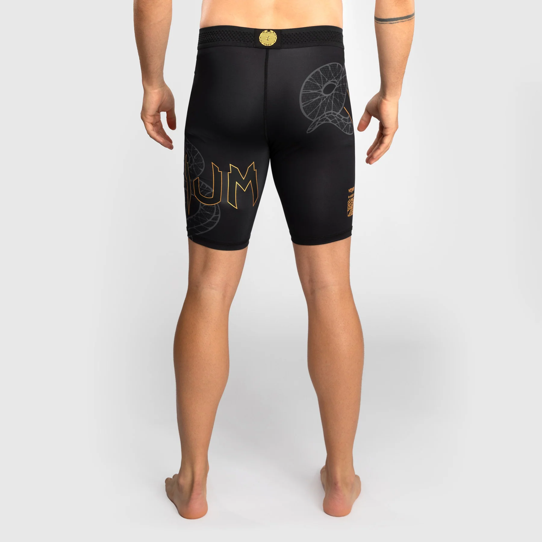 Pantalones cortos a compressione Venum Serpenti Negro - Image 2