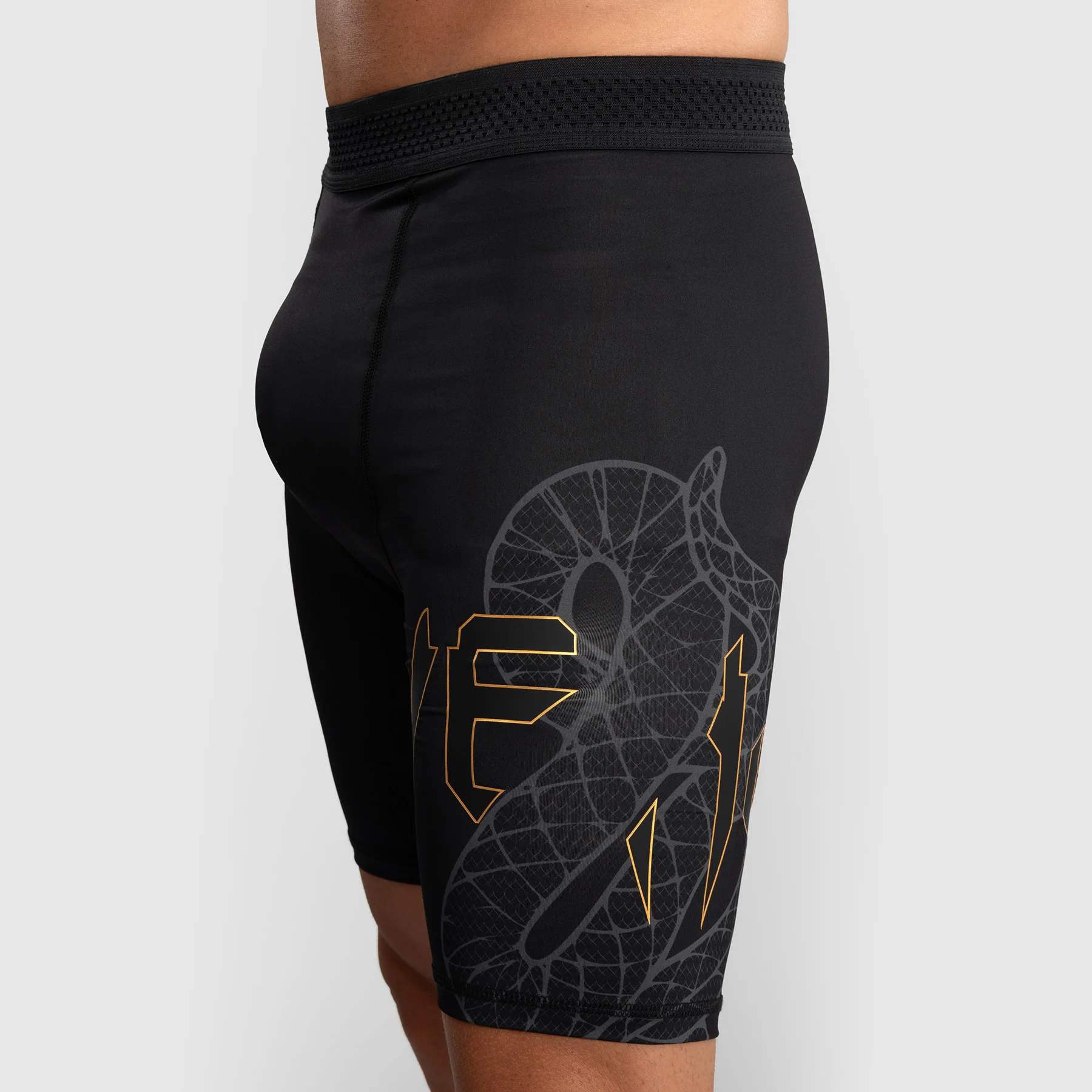 Pantalones cortos a compressione Venum Serpenti Negro - Image 6