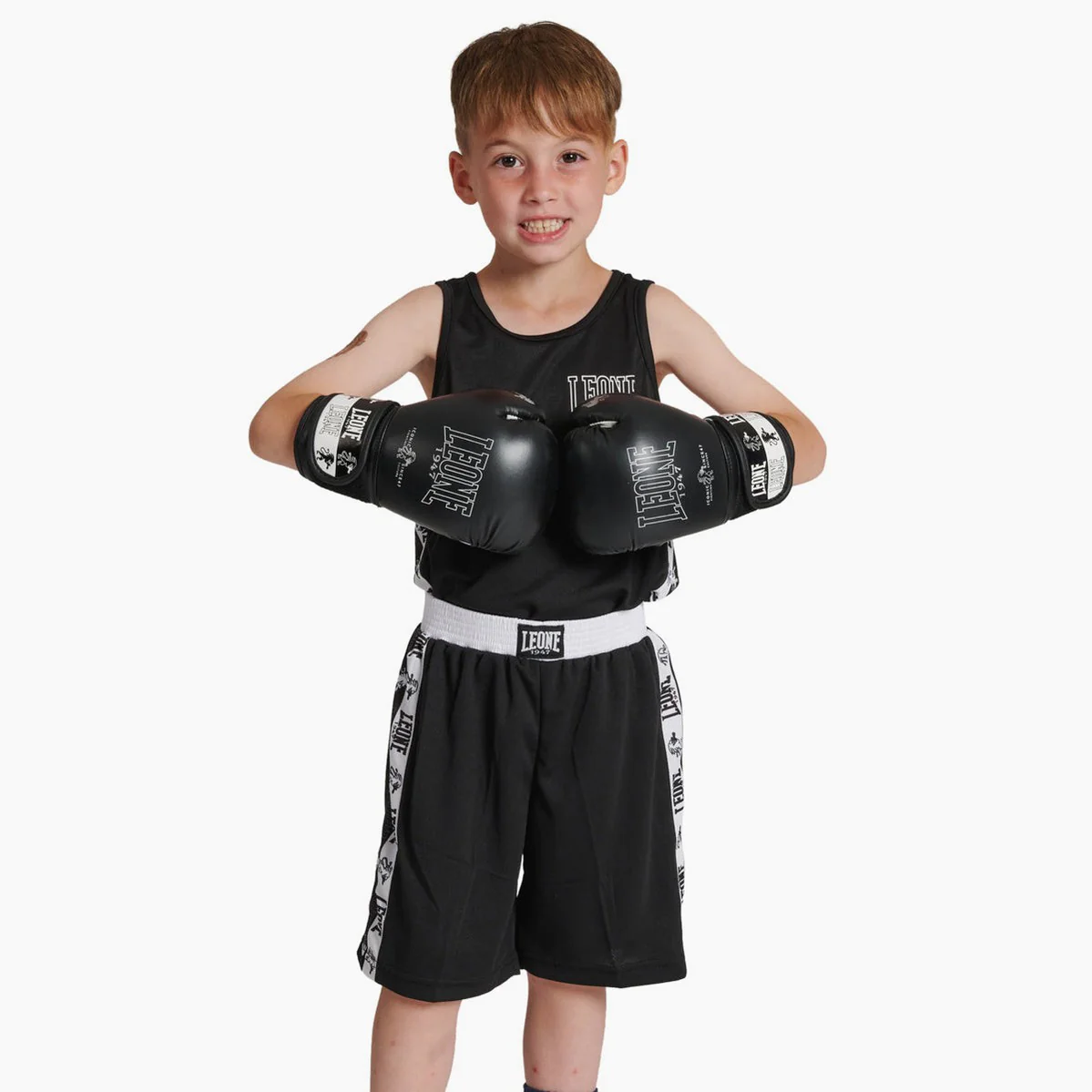 Pantalones cortos niño boxeo niño Leone Iconic AB232J  - Image 10