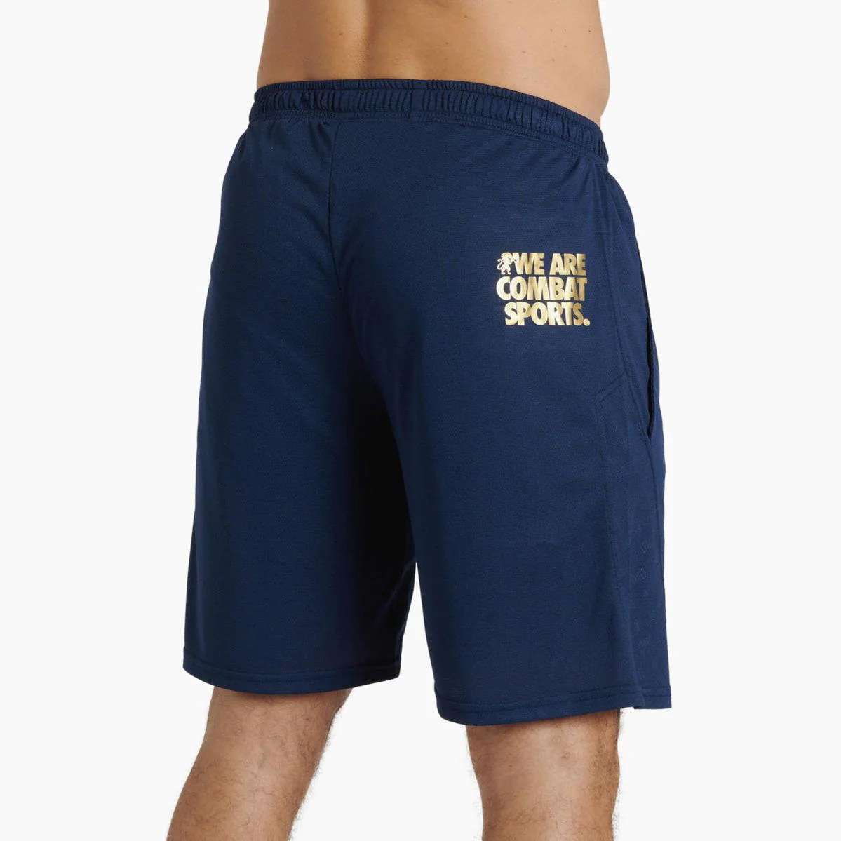 Pantalones cortos de entrenamiento Leone DNA ABX726 Azul  - Image 2
