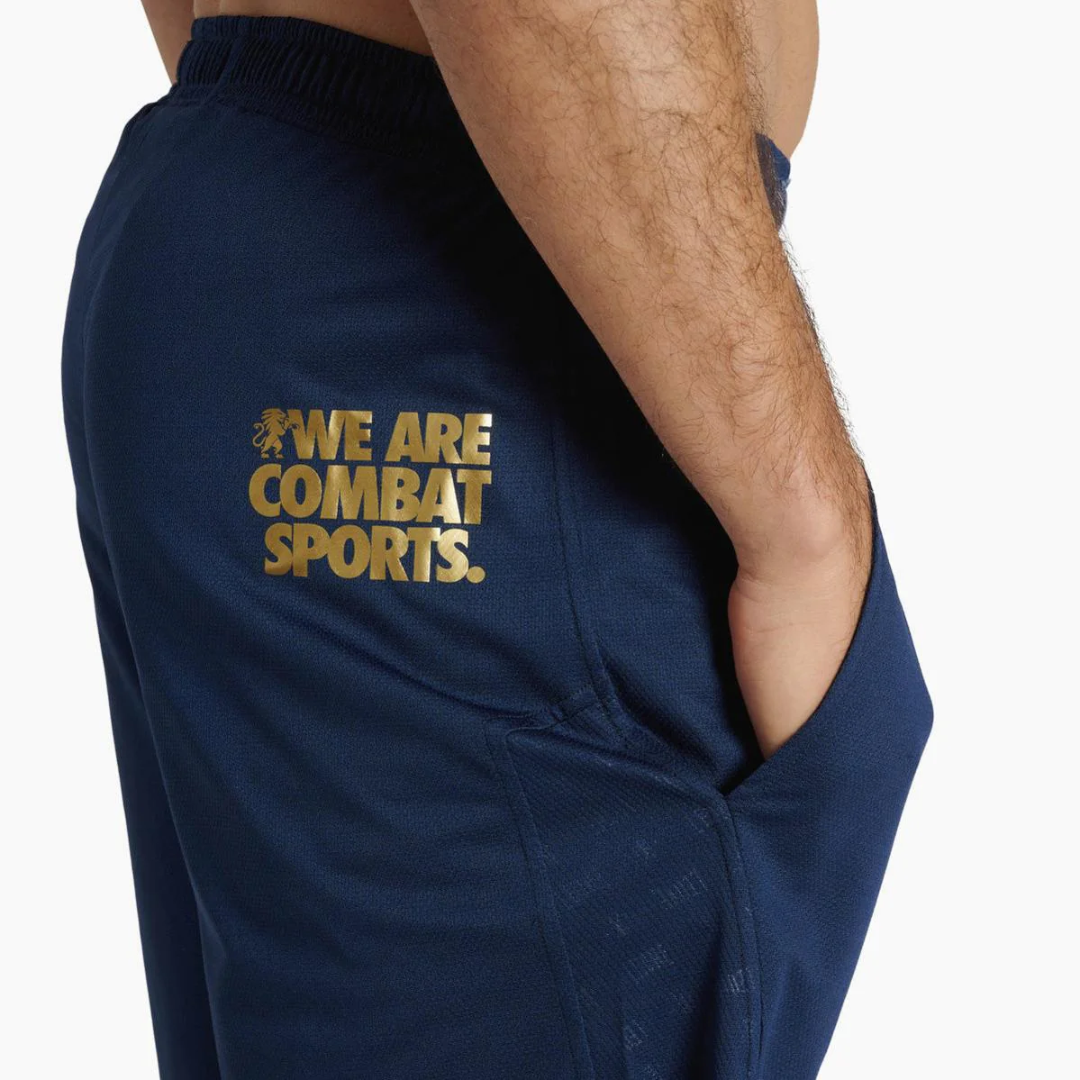 Pantalones cortos de entrenamiento Leone DNA ABX726 Azul  - Image 3