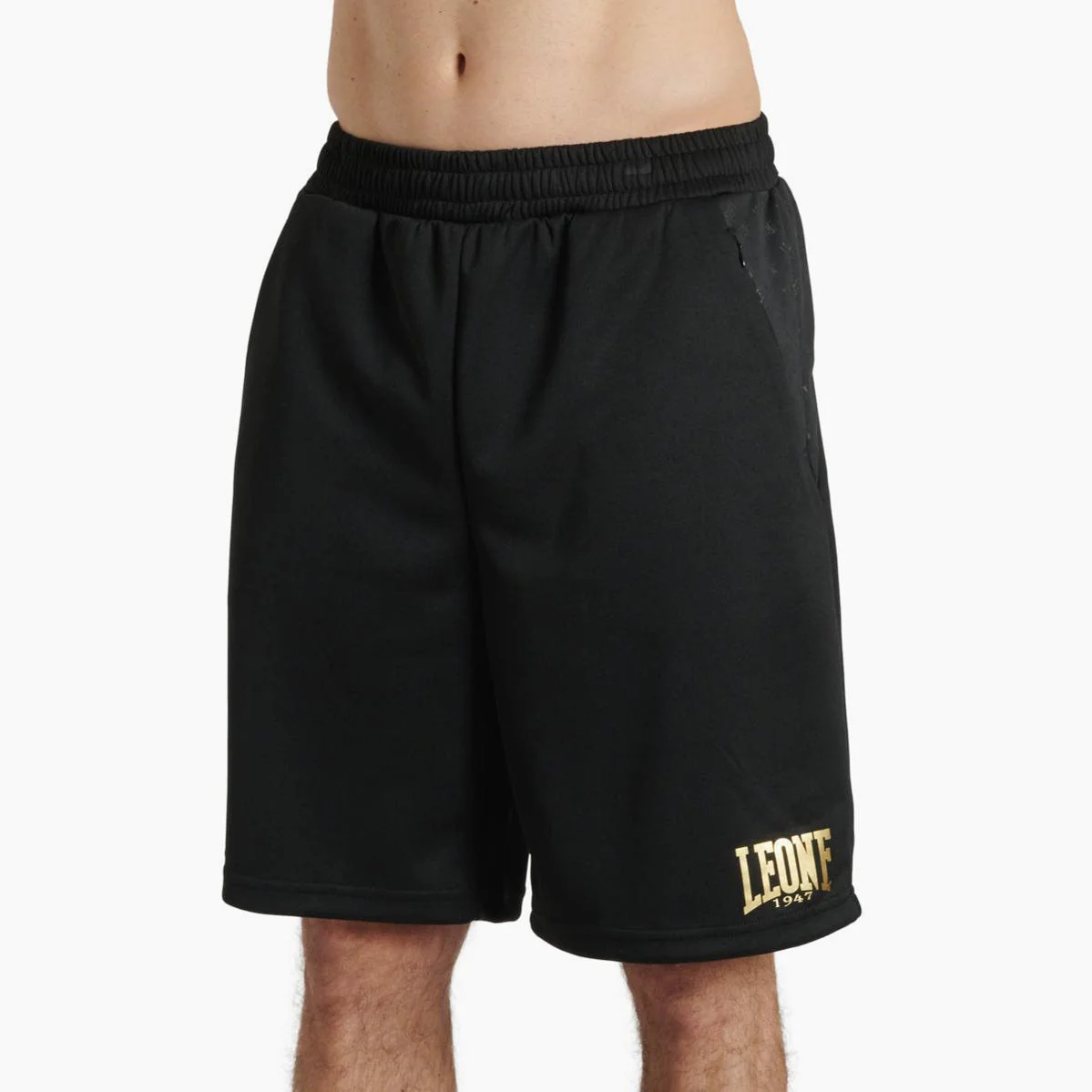 Pantalones cortos de entrenamiento Leone DNA Premium ABX723 Negro 