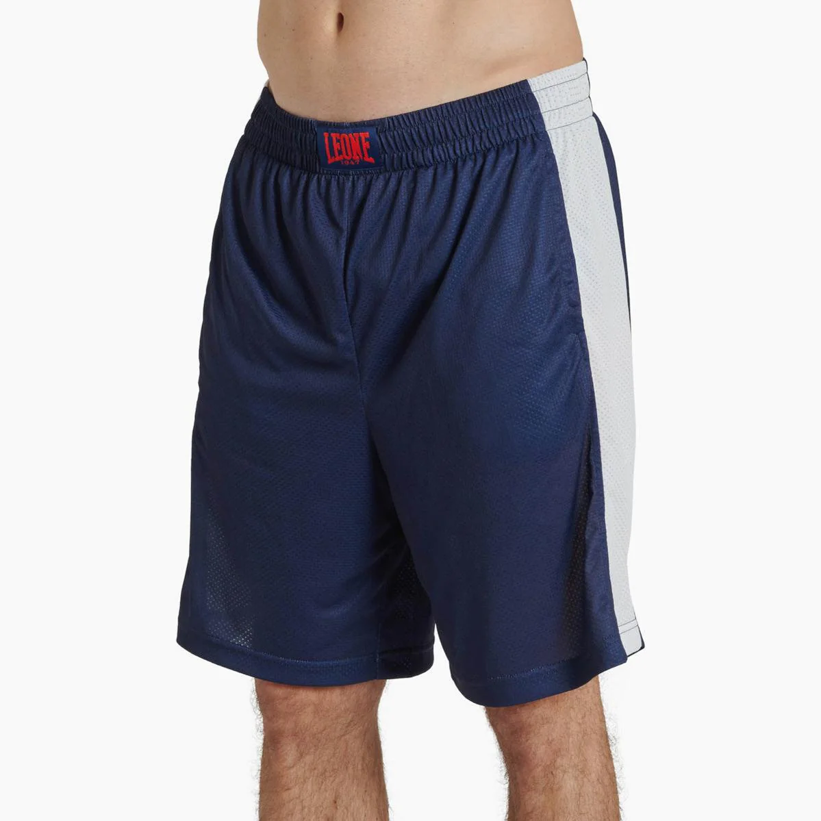 Pantalones cortos de entrenamiento Leone Logo Wacs ABX128 Azul 