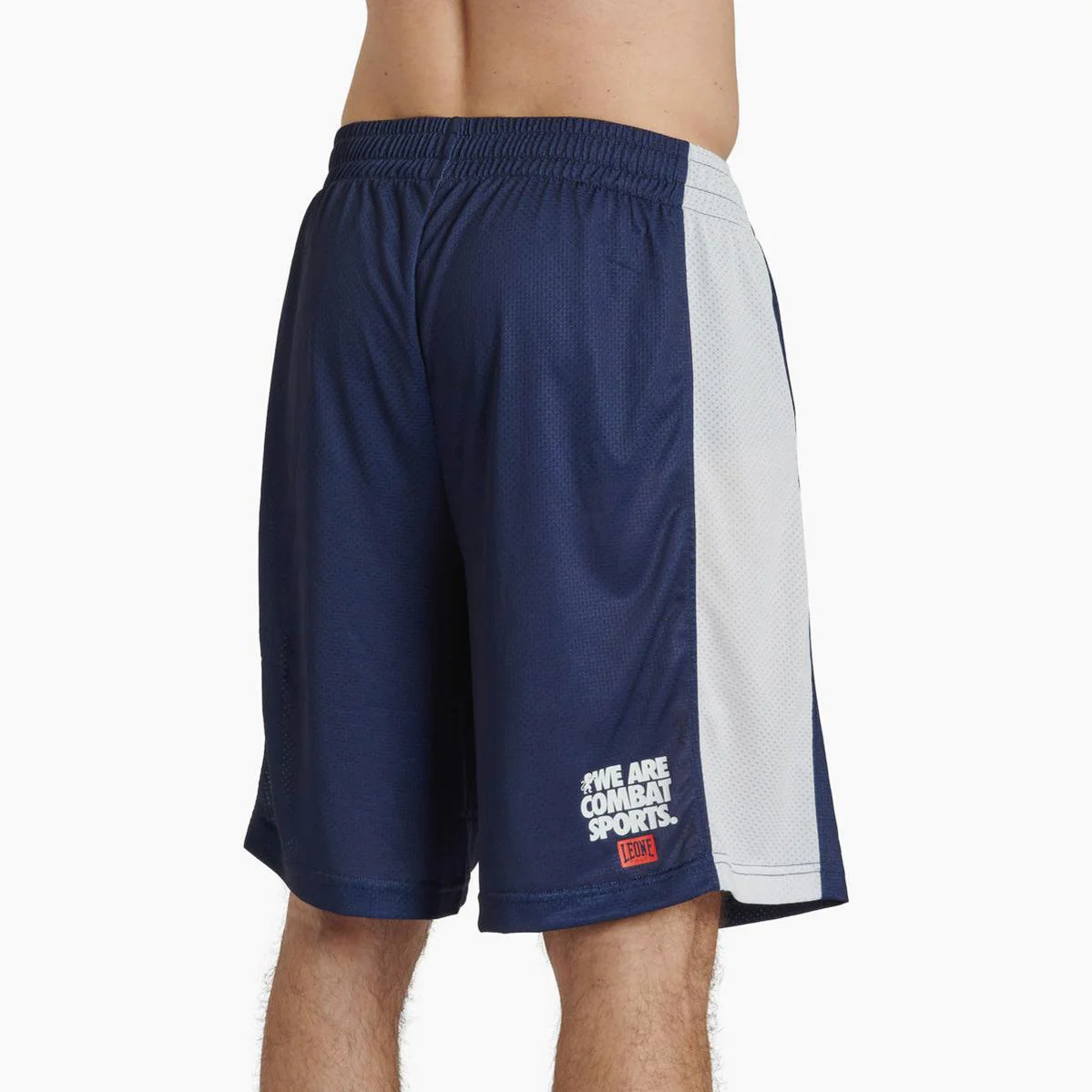 Pantalones cortos de entrenamiento Leone Logo Wacs ABX128 Azul  - Image 2