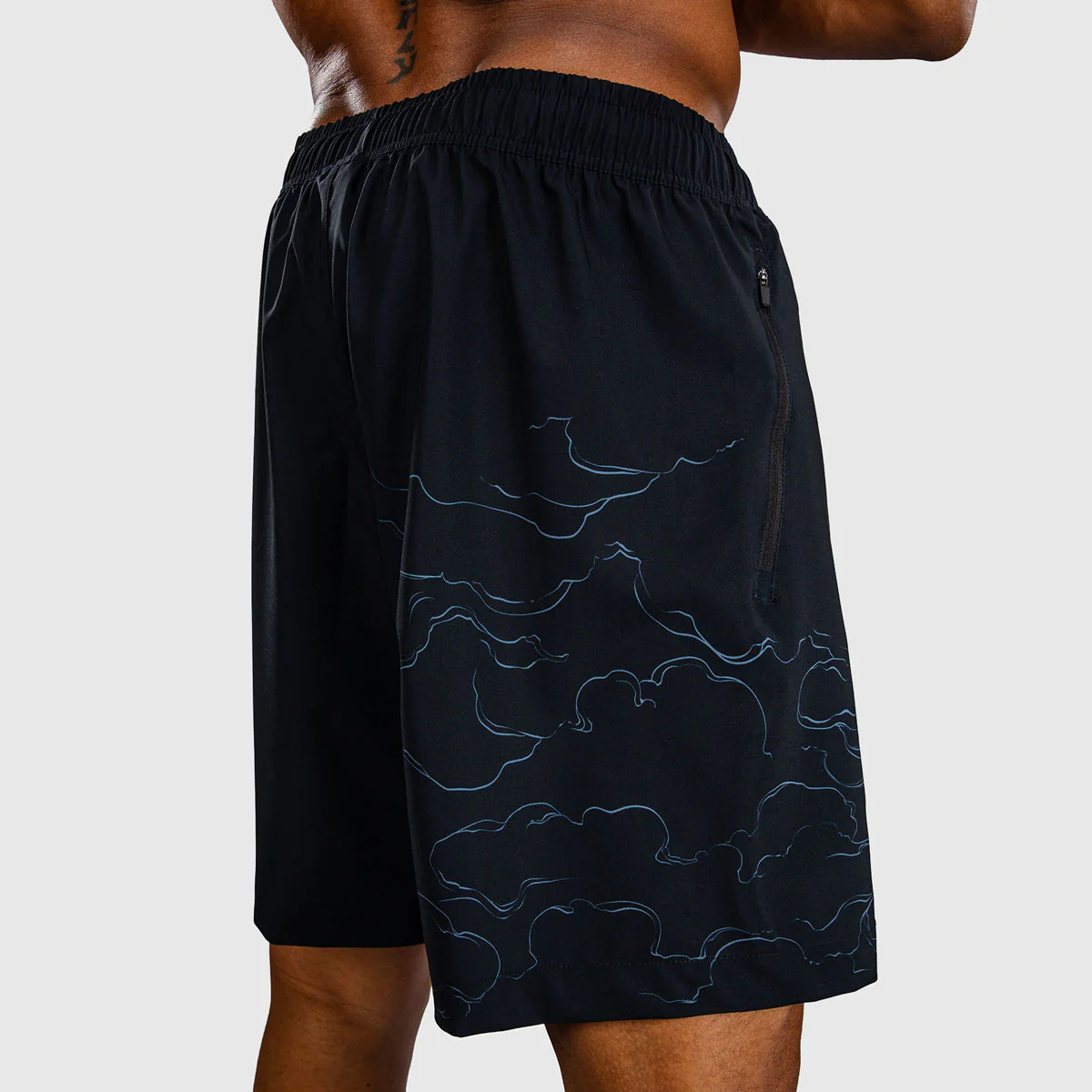 Pantalones cortos de entrenamiento Venum Thunder Dragon Negro - Image 5
