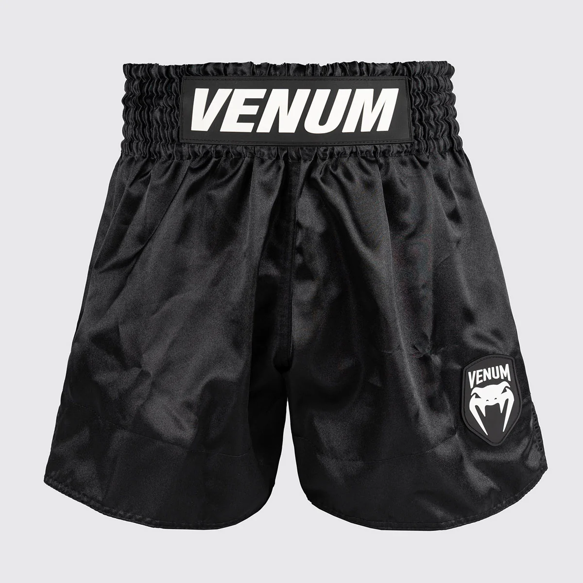 Pantalones cortos kick-tailandés Venum Classic Evo Negro-blanco 