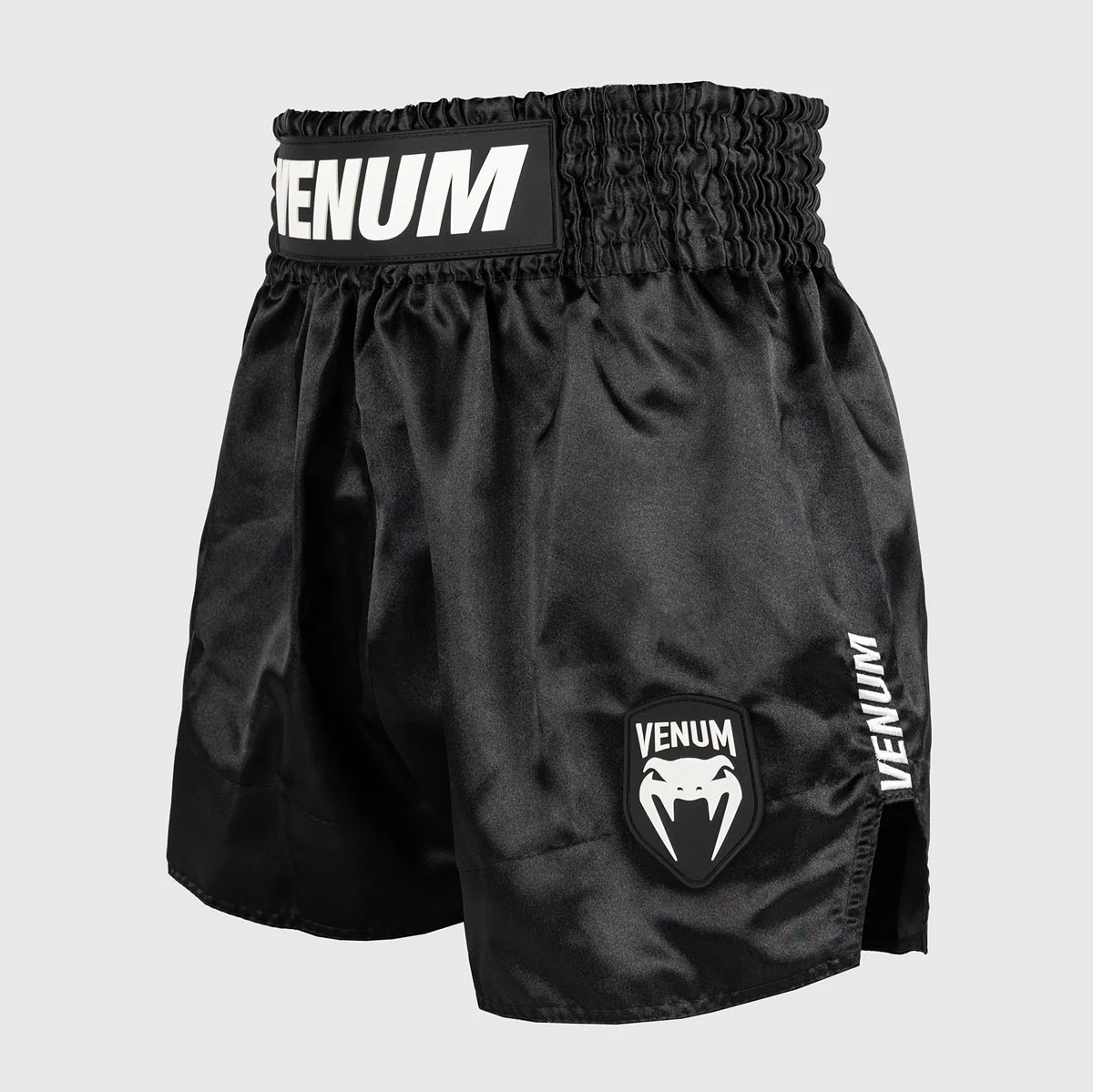 Pantalones cortos kick-tailandés Venum Classic Evo Negro-blanco  - Image 2