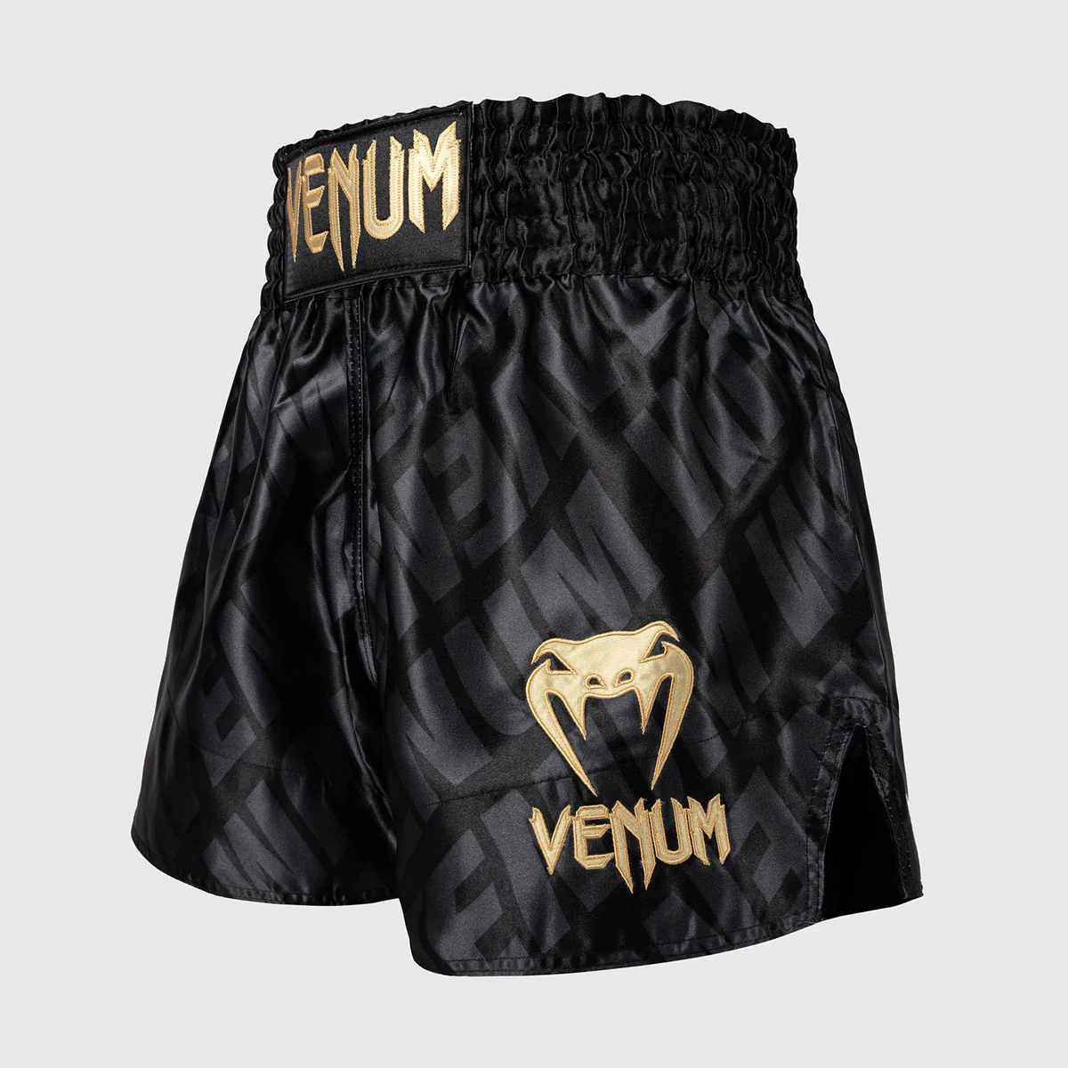 Pantalones cortos kick-tailandés Venum Contender XT Negro-oro - Image 2