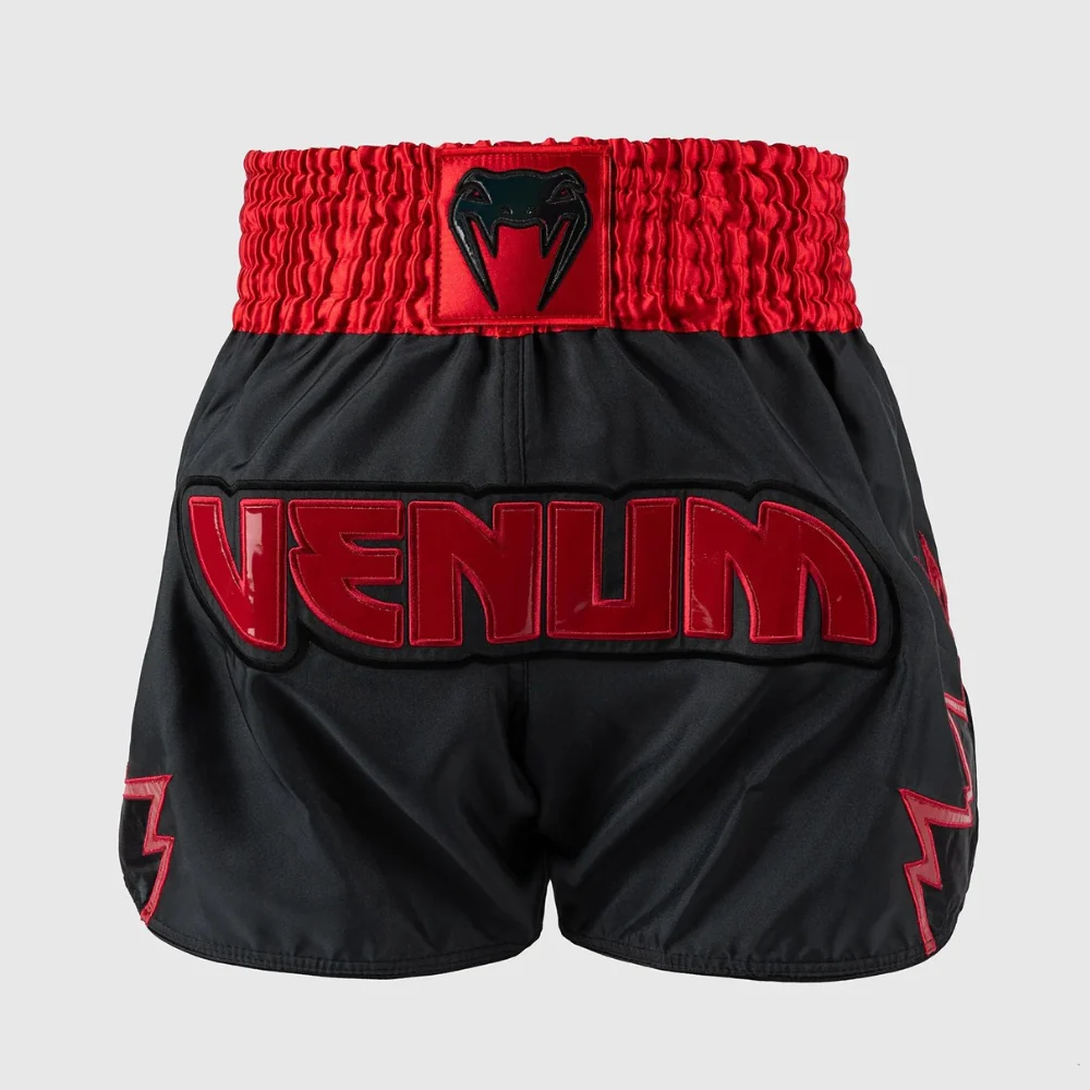 Pantalones cortos kick-thai Venum Infierno 2.0 Gris-rojo
