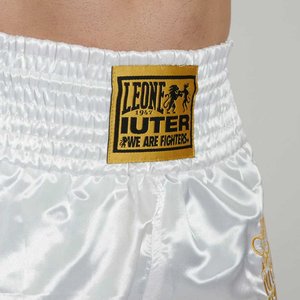 Pantalones cortos kick-thai Leone IUTER AB02IU Blanco  - Image 4