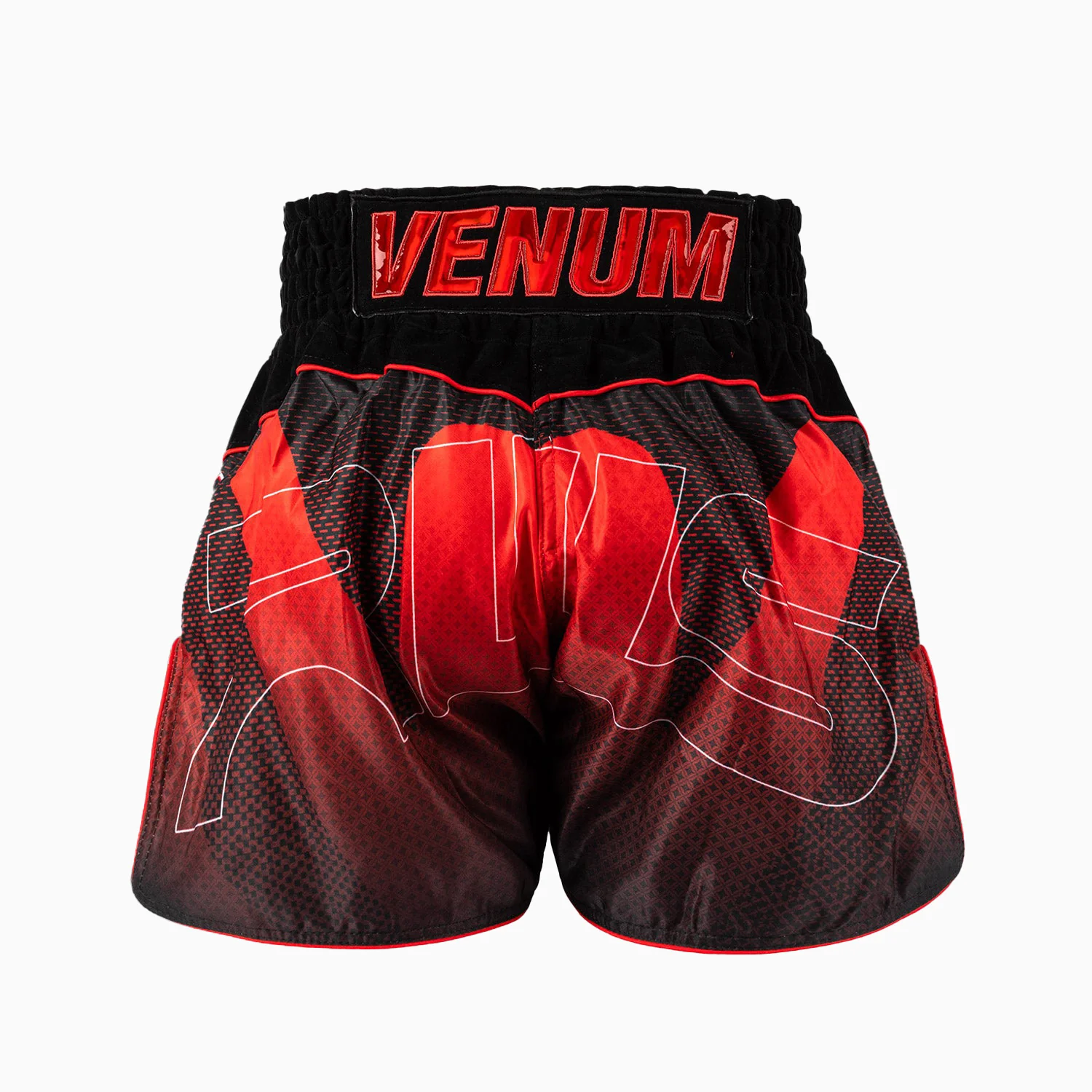 Pantalones cortos kick-thai RWS x Venum 2.0 Negro-rojo  - Image 2